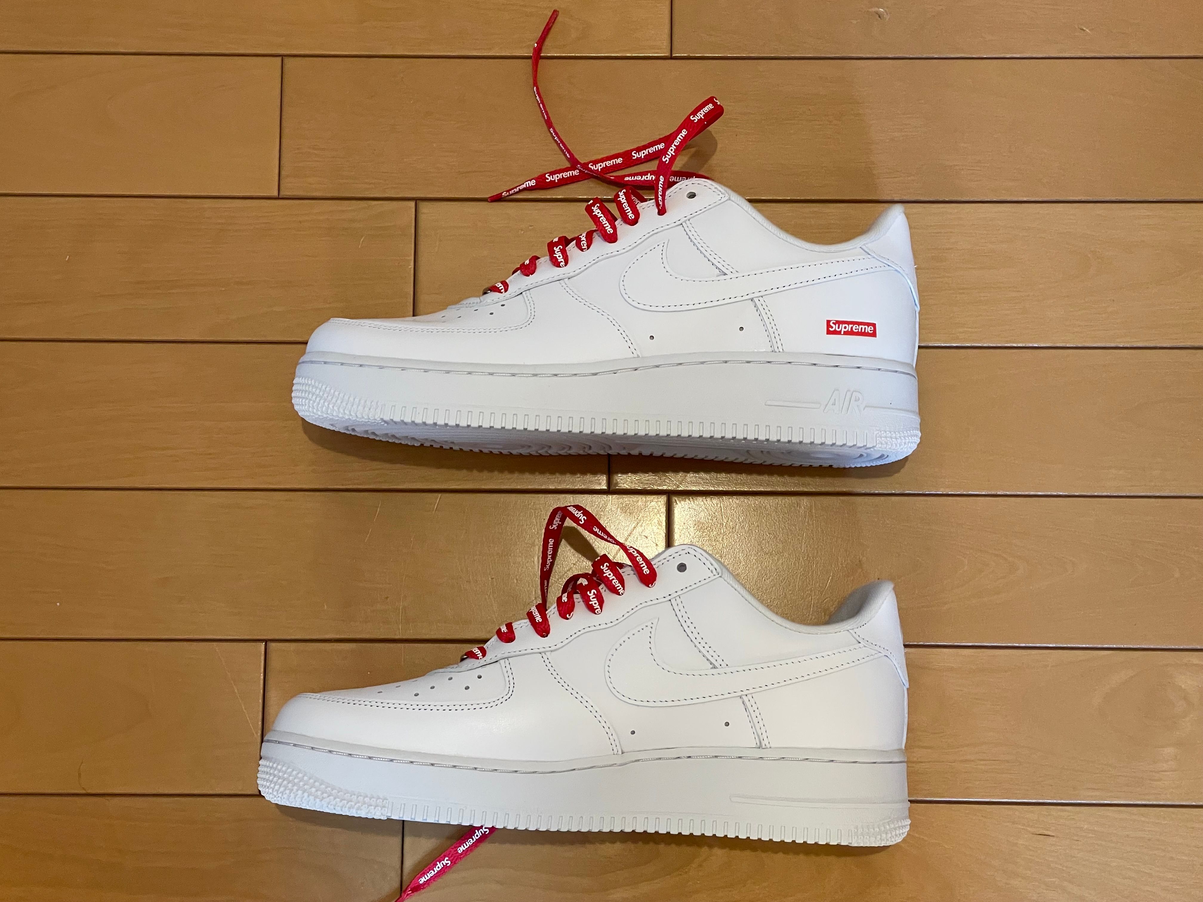 Supreme × Nike Air Force 1 Low "White"