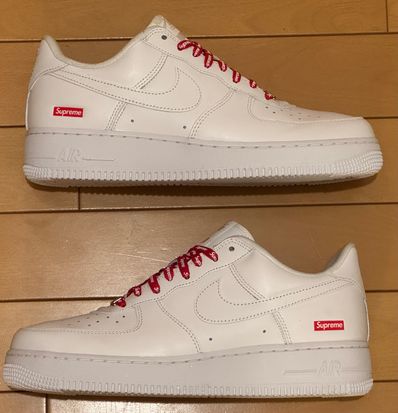 Supreme × Nike Air Force 1 Low "White"