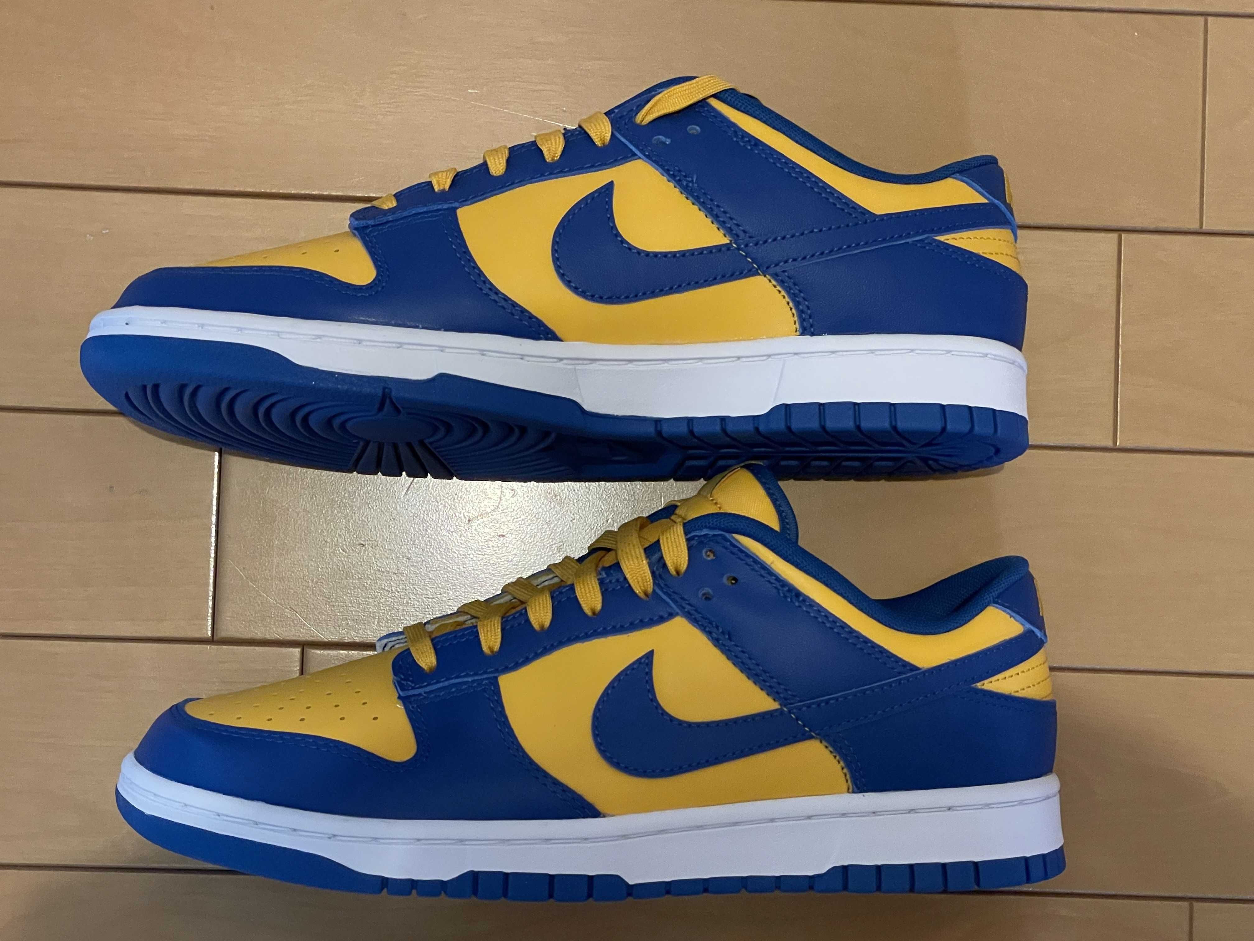 Nike Dunk Low "Blue Jay and University Gold"