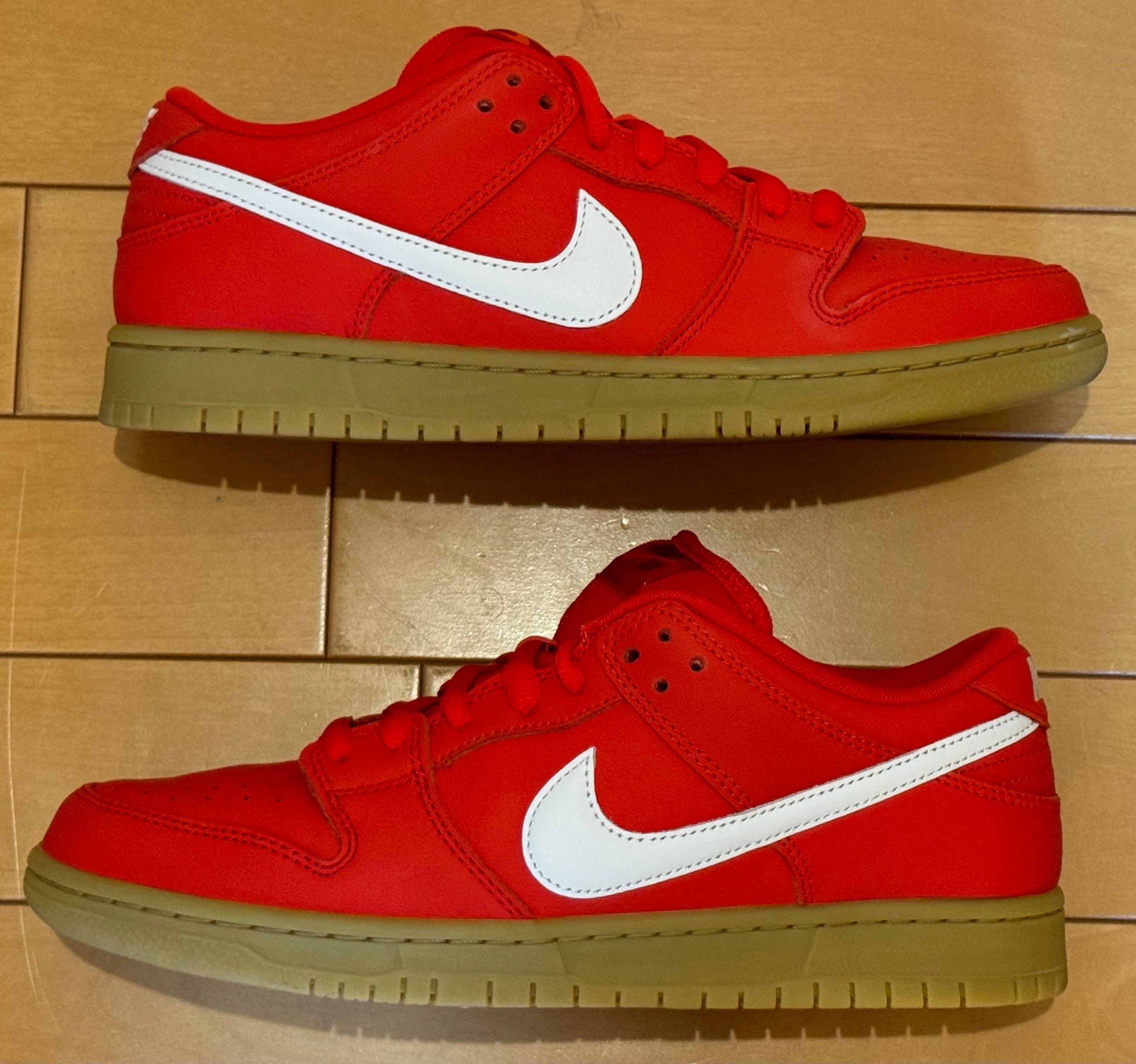 Nike SB Dunk Low Pro ISO Orange Label "University Red Gum"