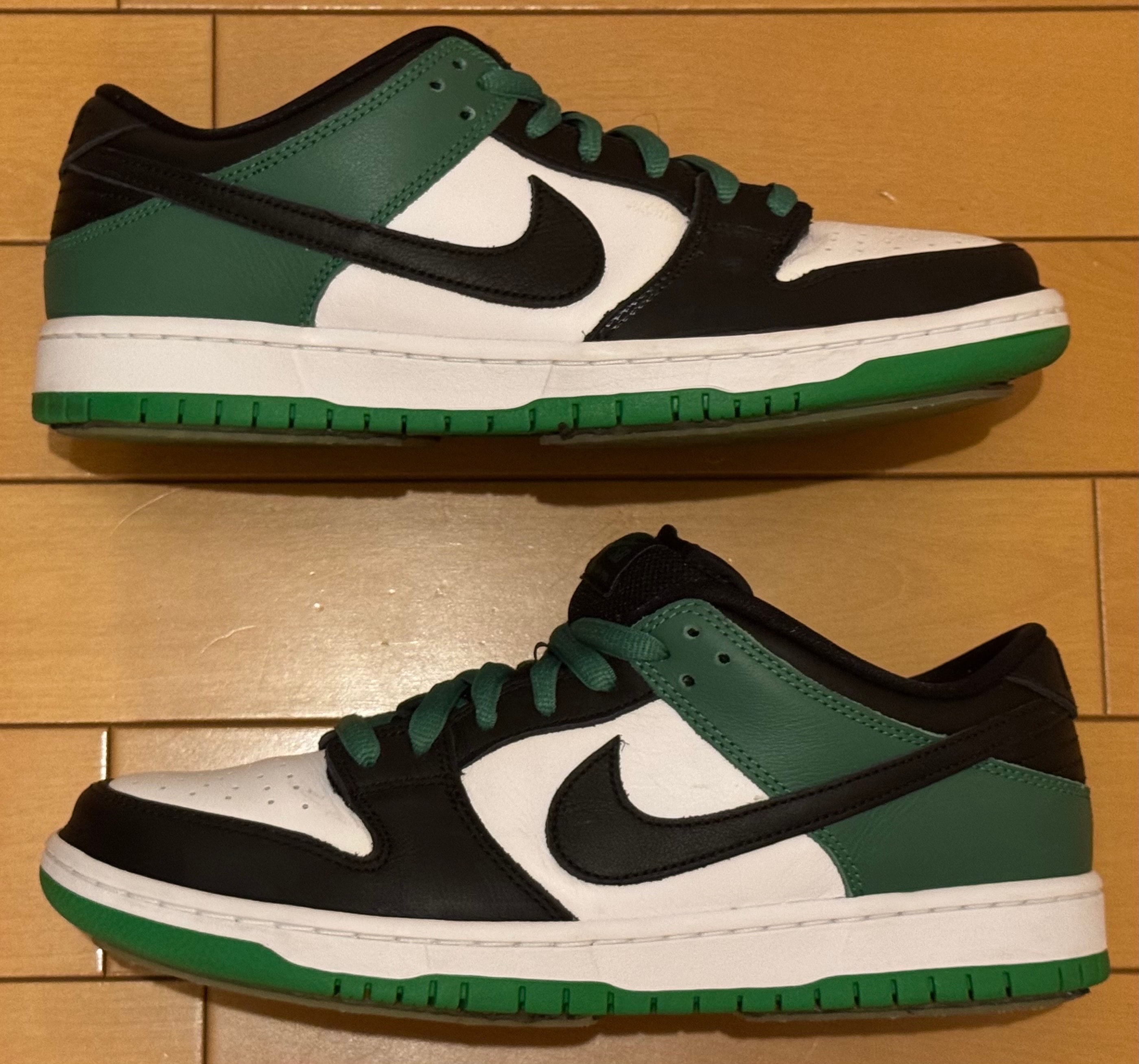 Nike SB Dunk Low Pro "Black and Classic Green"