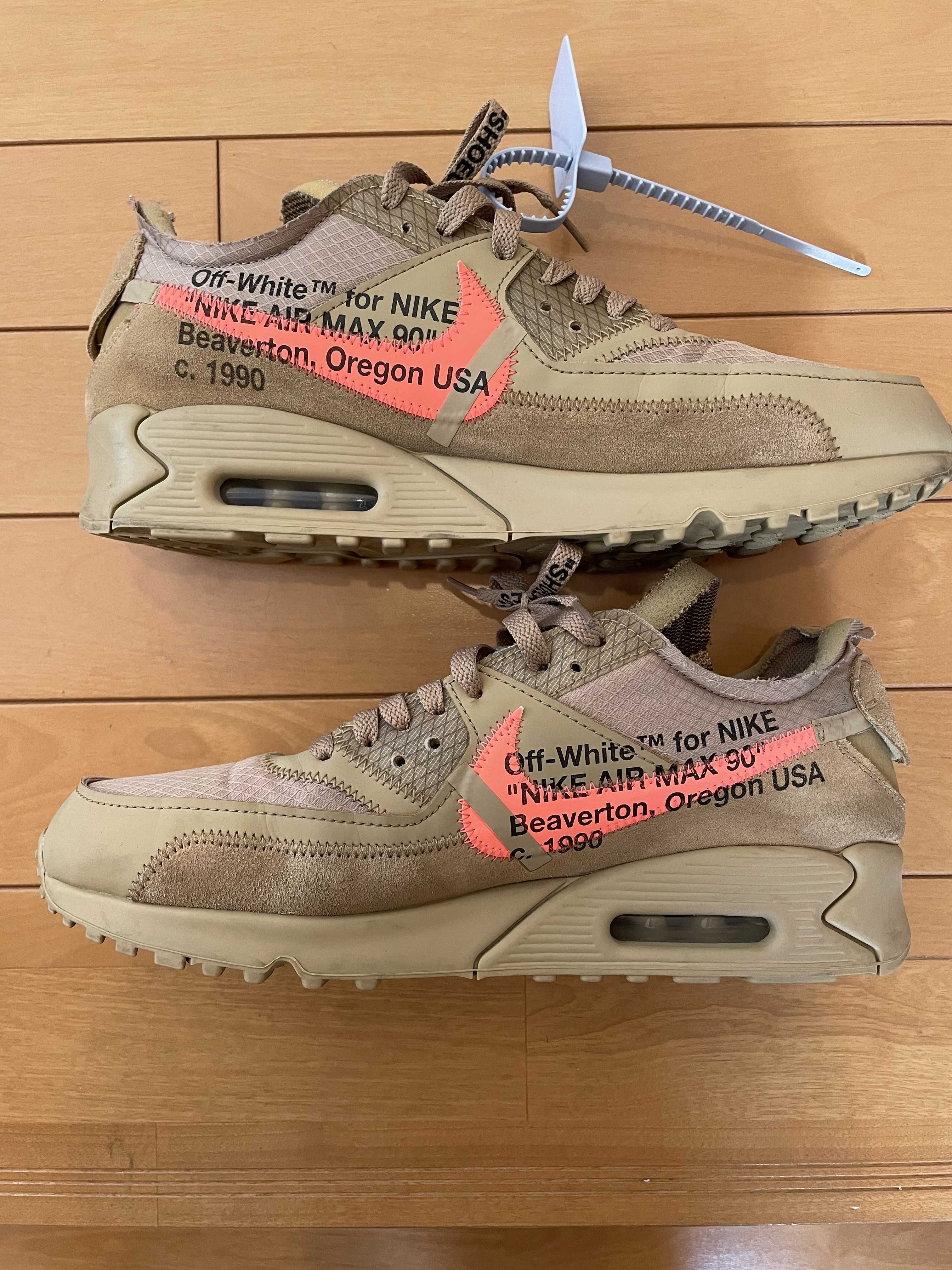 Off-White × Nike Air Max 90 "Desert Ore"