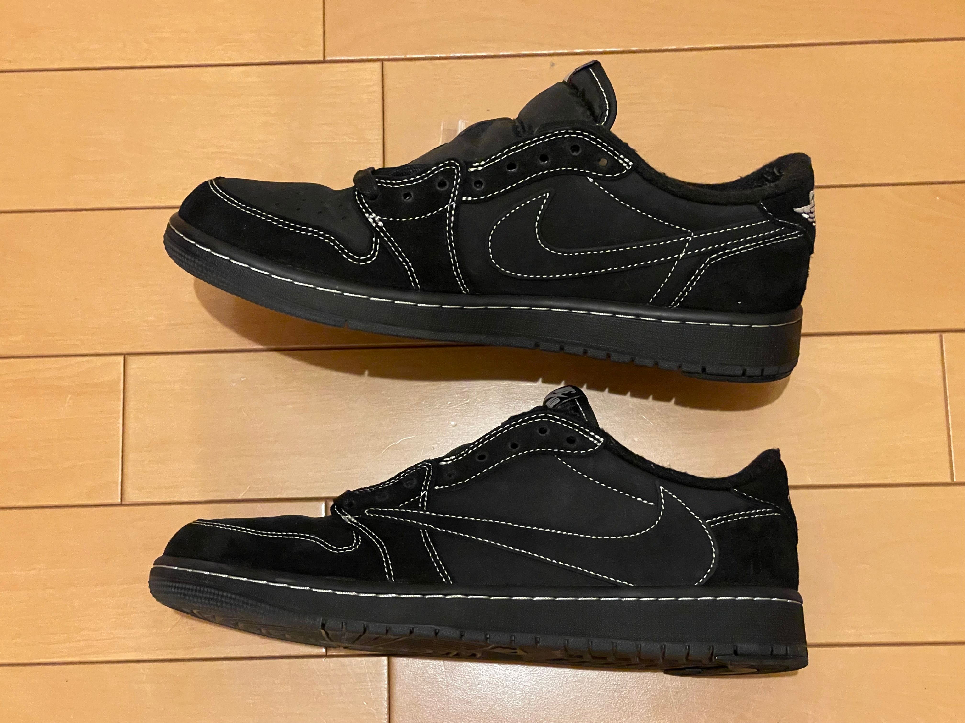 Travis Scott × Nike Air Jordan 1 Low OG SP "Black Phantom"