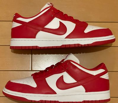 Nike Dunk Low SP "White and University Red"