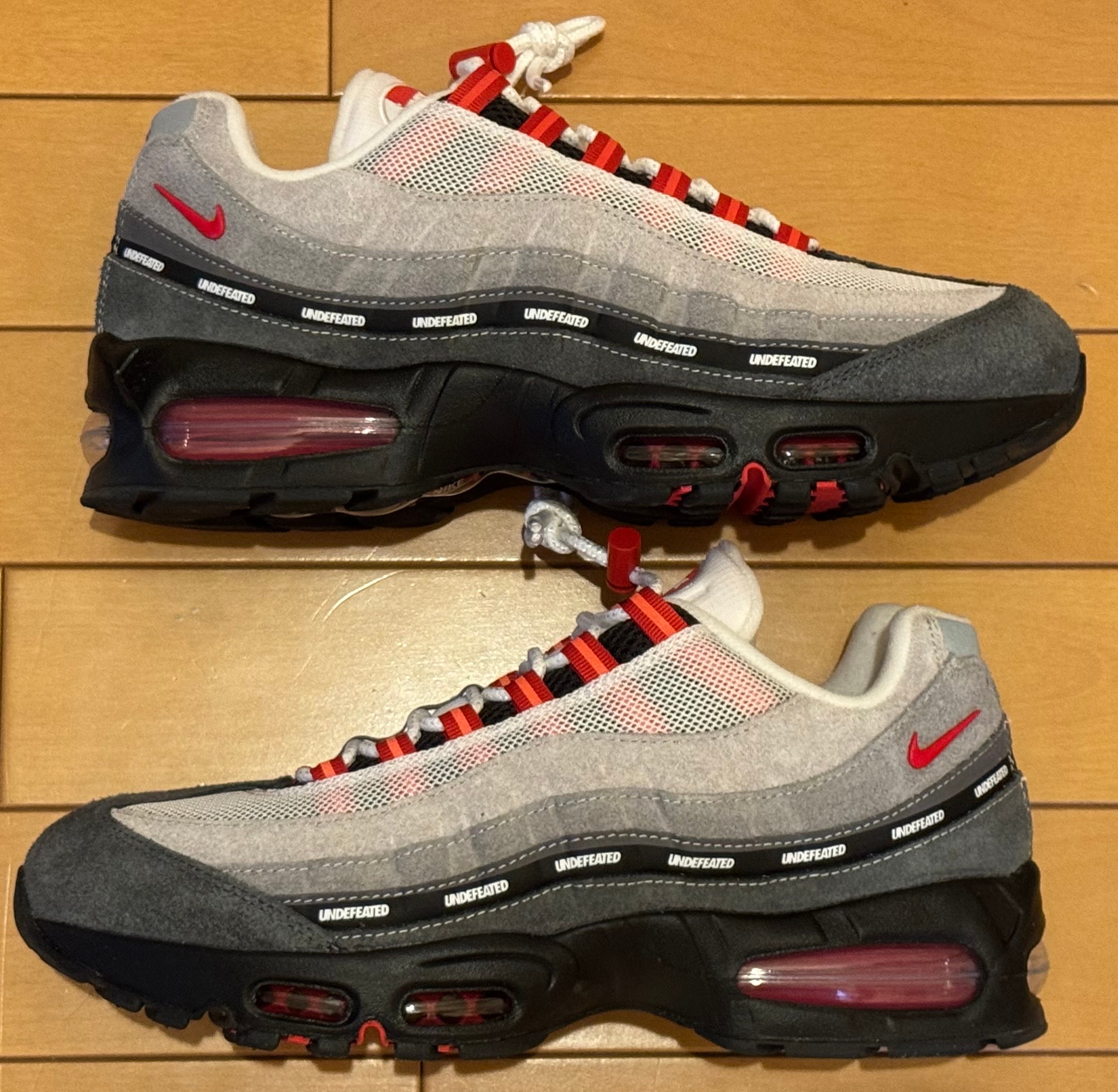UNDEFEATED × Nike Air Max 95 SP "Fire Red" (Tokyo Exclusive) (Serial Numbered/600 pairs)