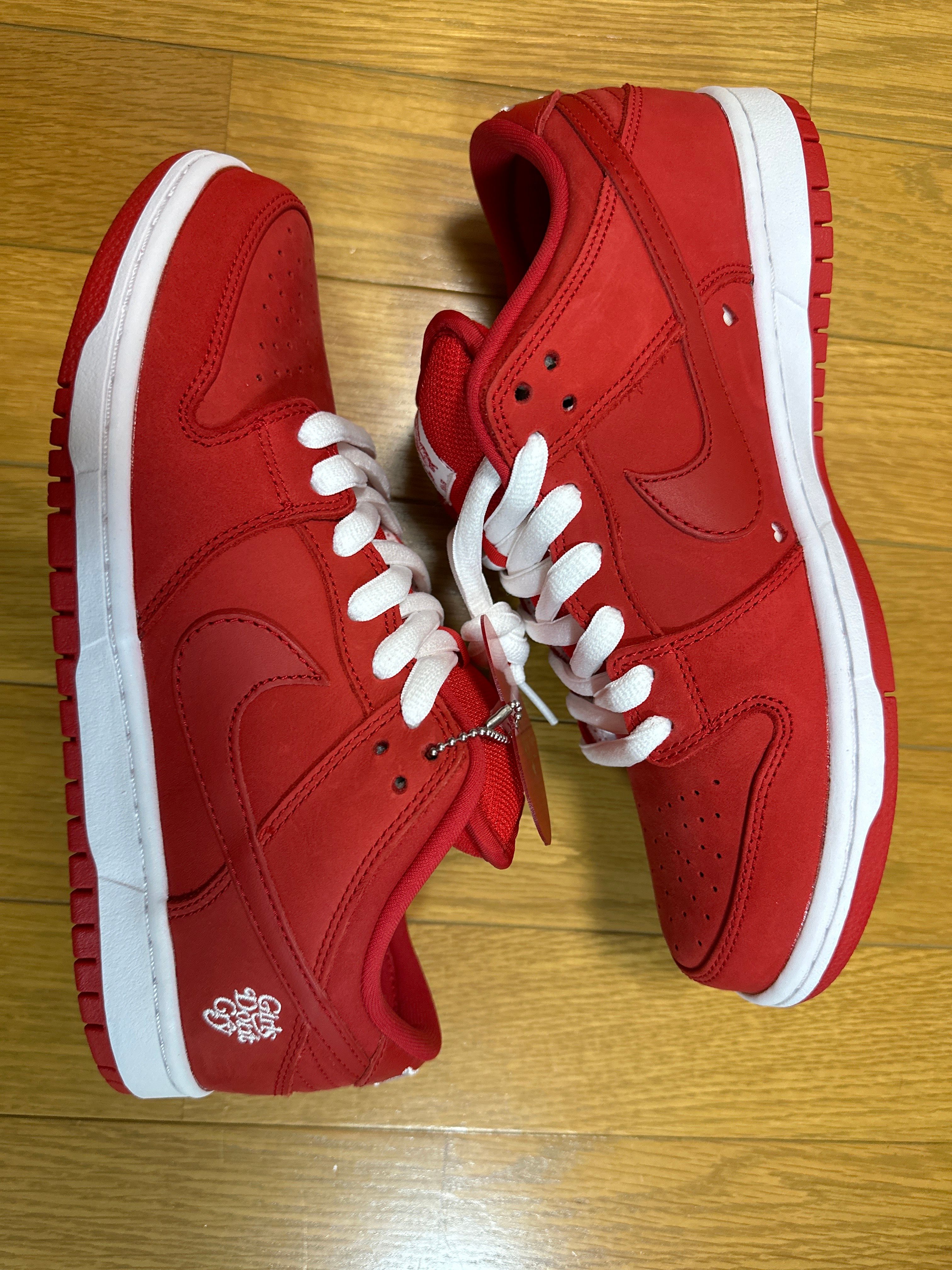 Girls Don't Cry × Nike SB Dunk Low Pro QS "Red" / VERDY