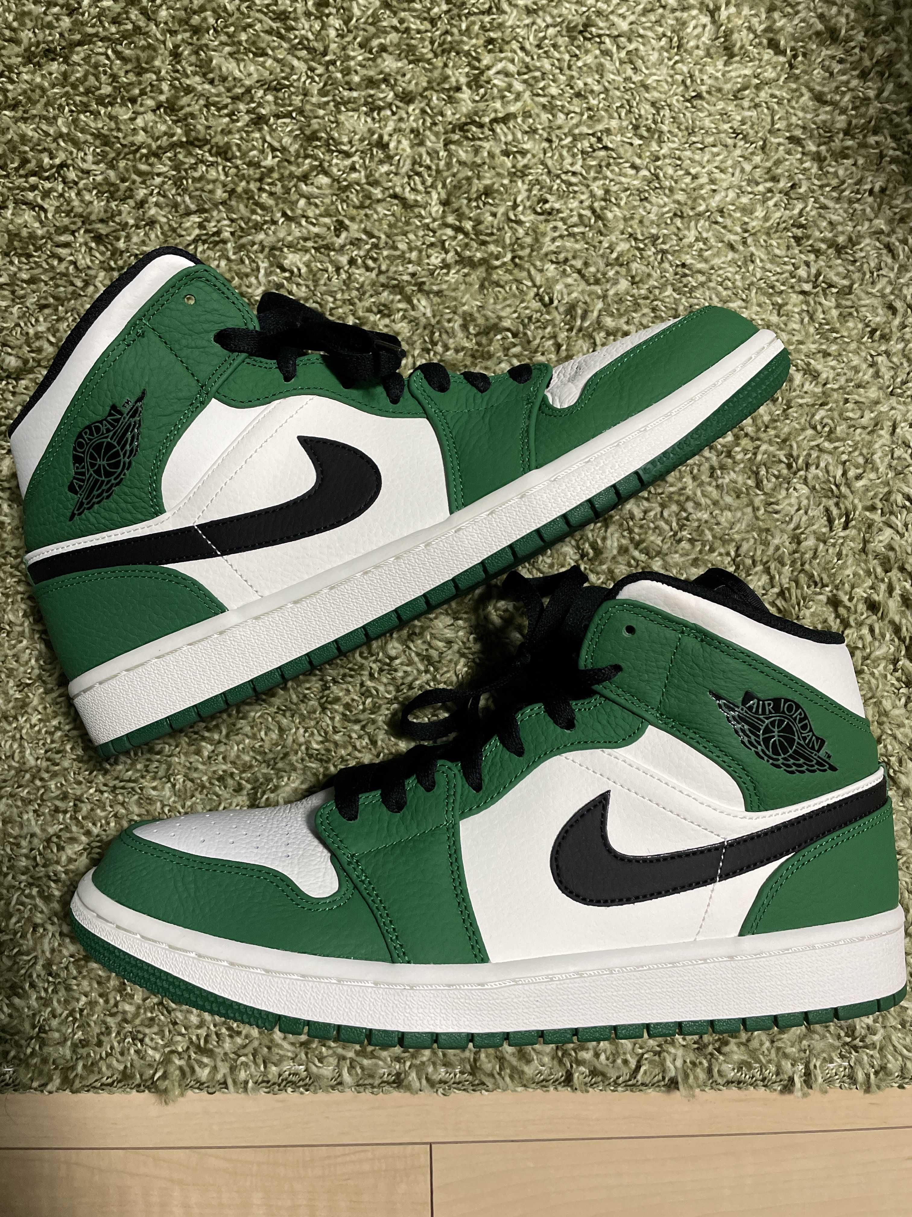 NIKE AIR JORDAN 1 MID "PINE GREEN"