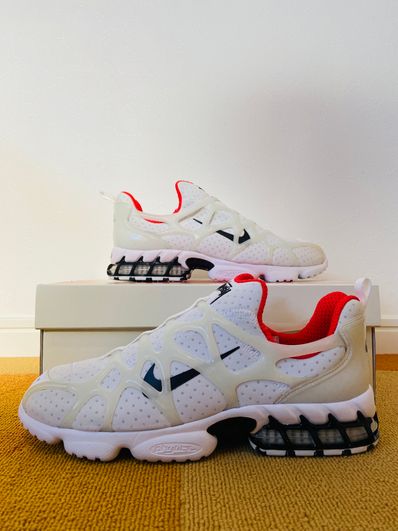 Stussy × Nike Air Zoom Kukini "White/Red"