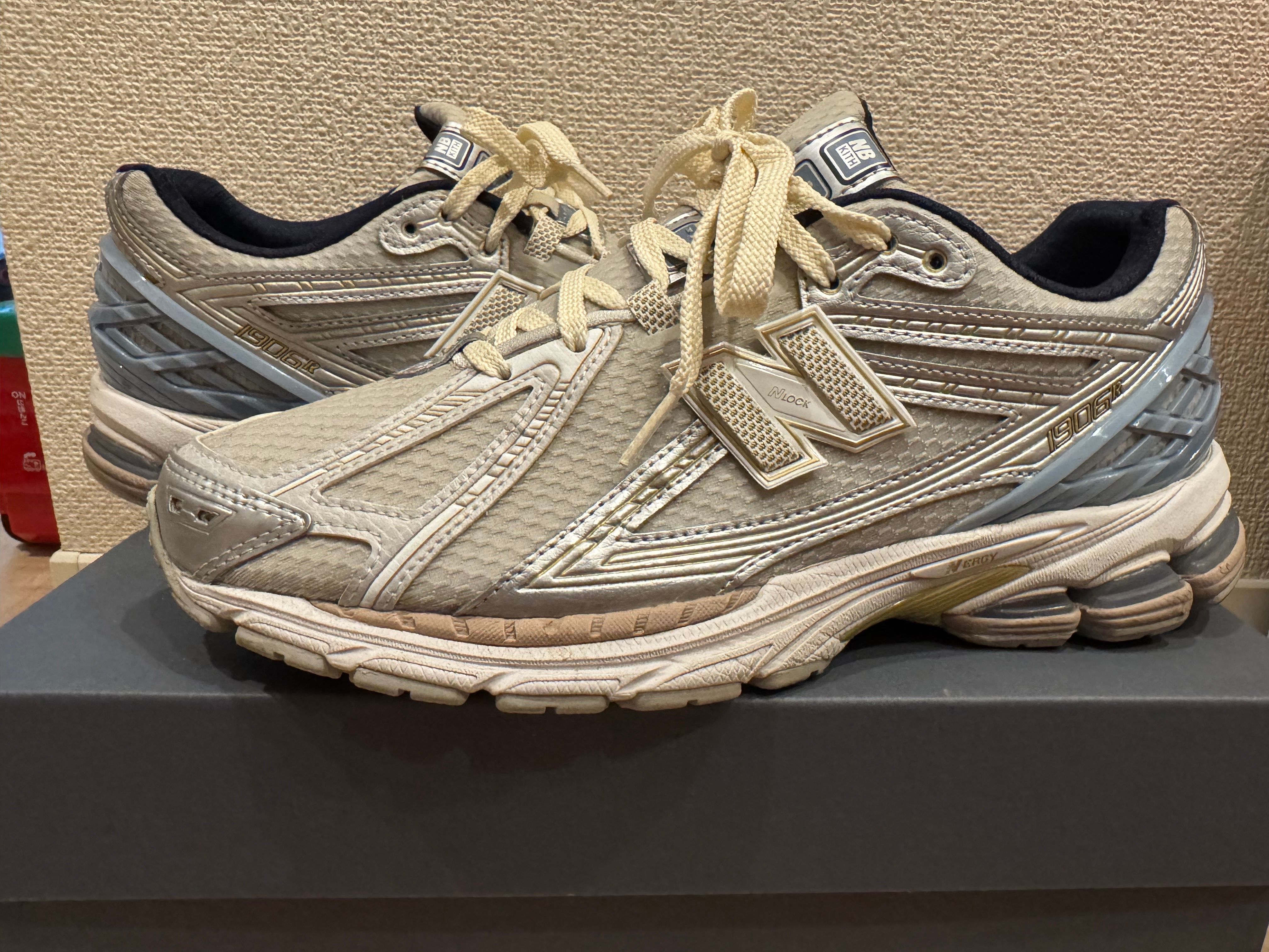 KITH × New Balance 1906R "White/Blue" M1906RKC