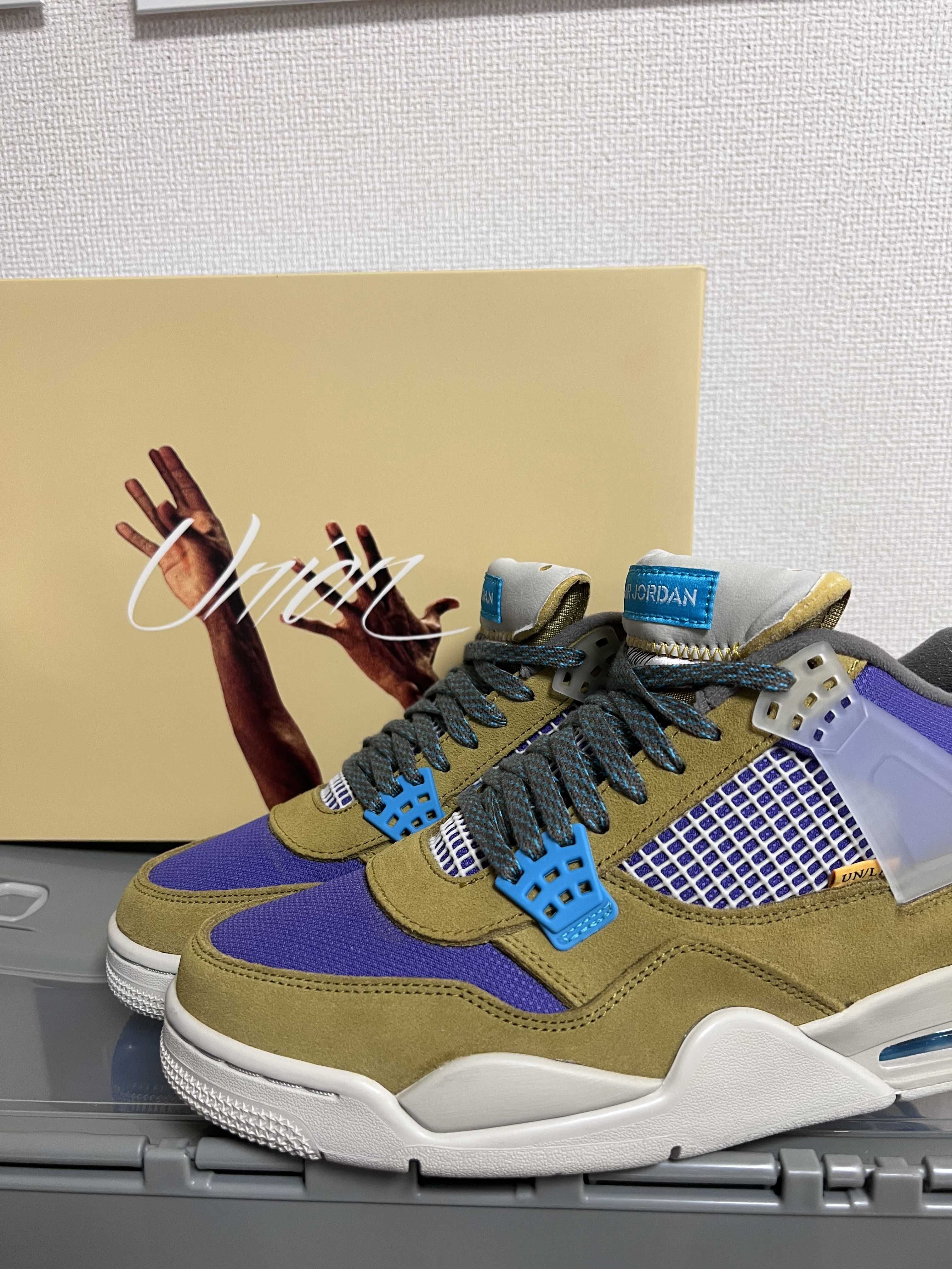 Union × Nike Air Jordan 4 SP "Desert Moss"