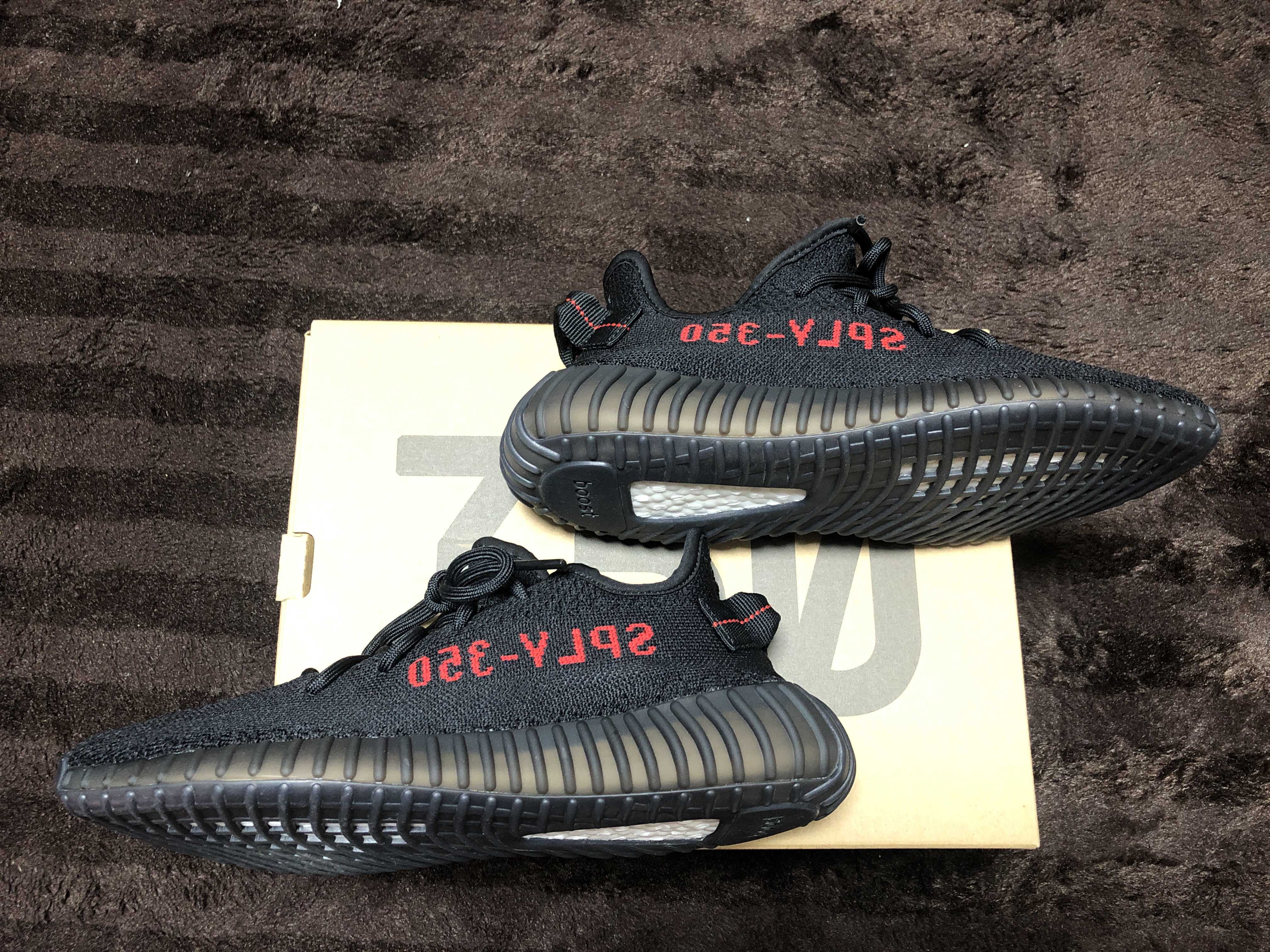 adidas YEEZY Boost 350 V2 "Core Black/Red" (2020)