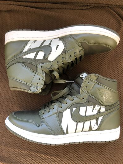 Nike Air Jordan 1 Retro High "Olive Canvas"