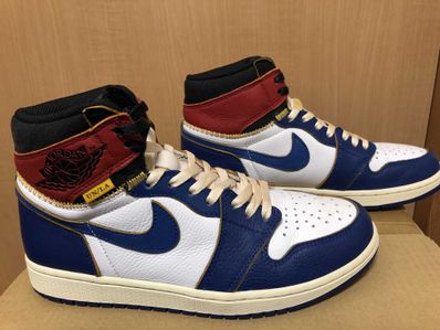 Union × Nike Air Jordan 1 Retro High OG NRG "Storm Blue/Varsity Red"