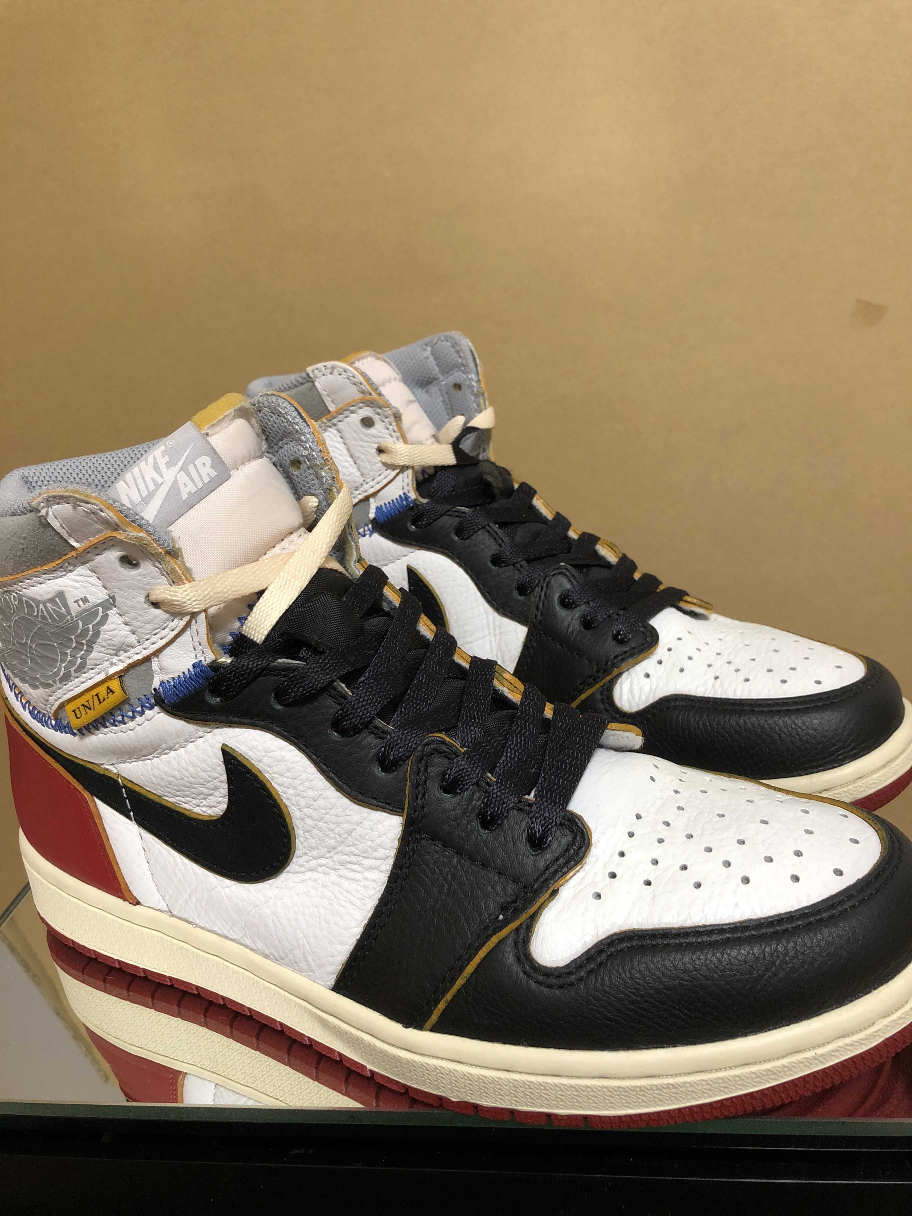 UNION × Nike Air Jordan 1 Retro High OG NRG "Varsity Red/Wolf Grey"