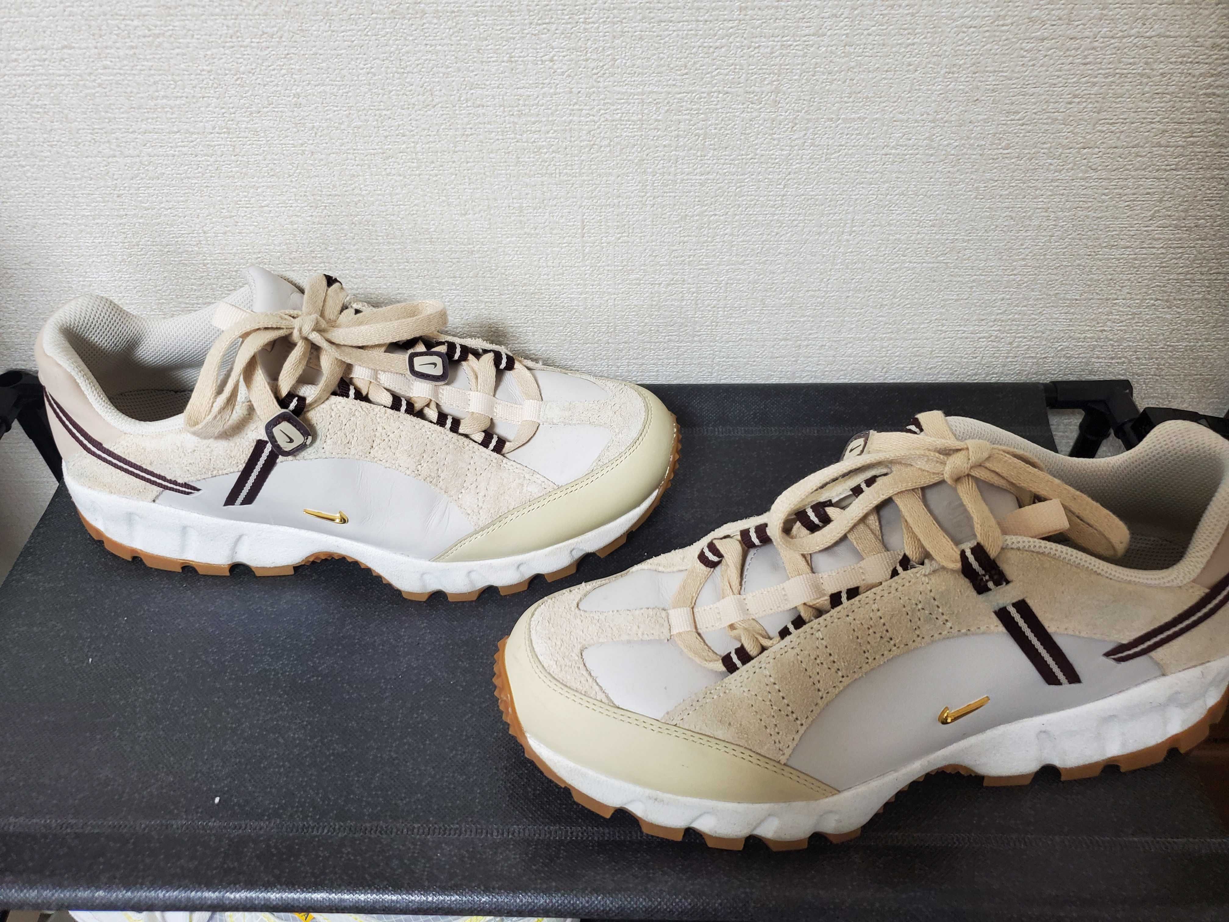 Jacquemus × Nike Women's Air Humara LX "Light Bone and Gold"