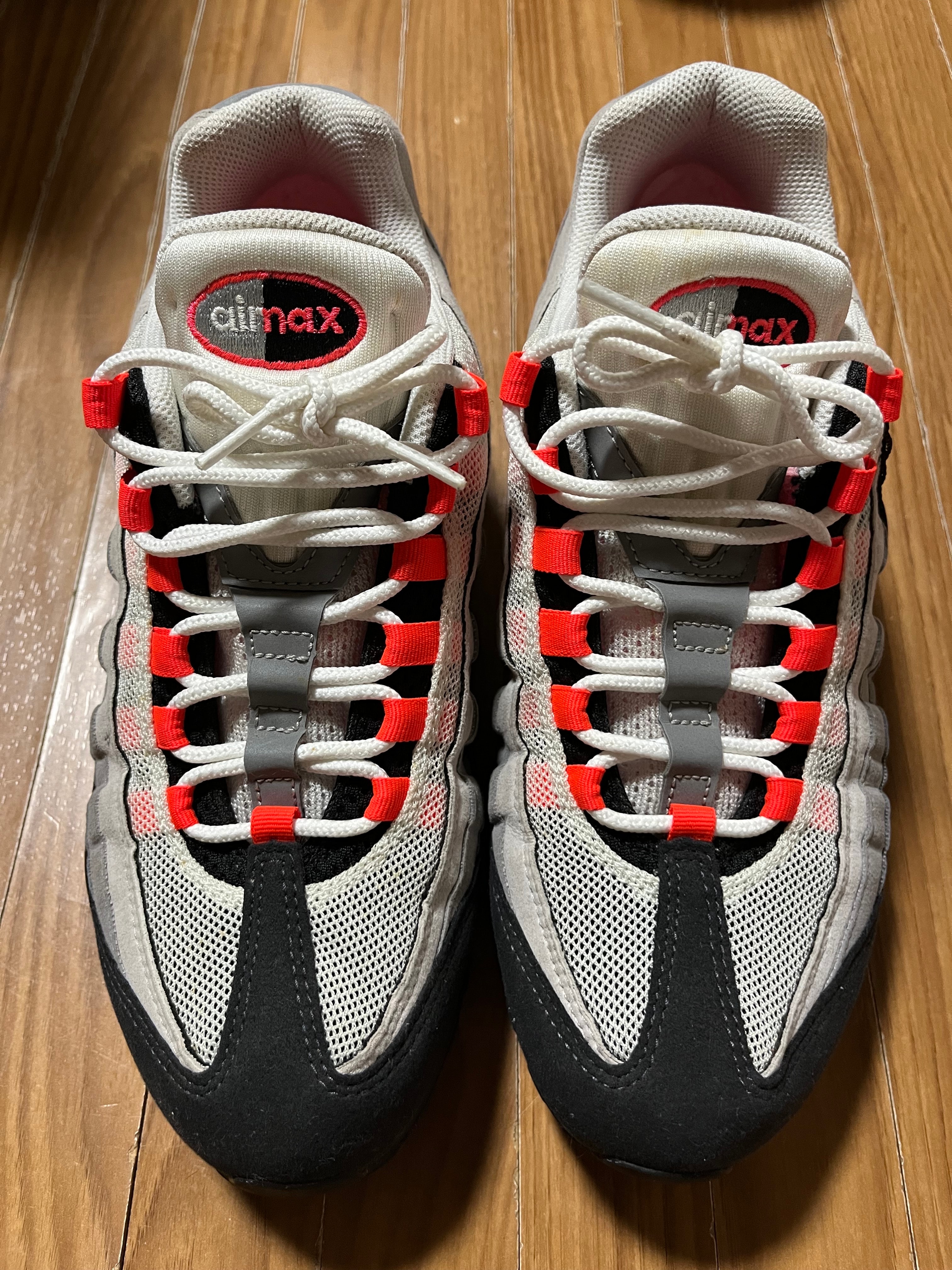 Nike Air Max 95 "White/Solar Red"