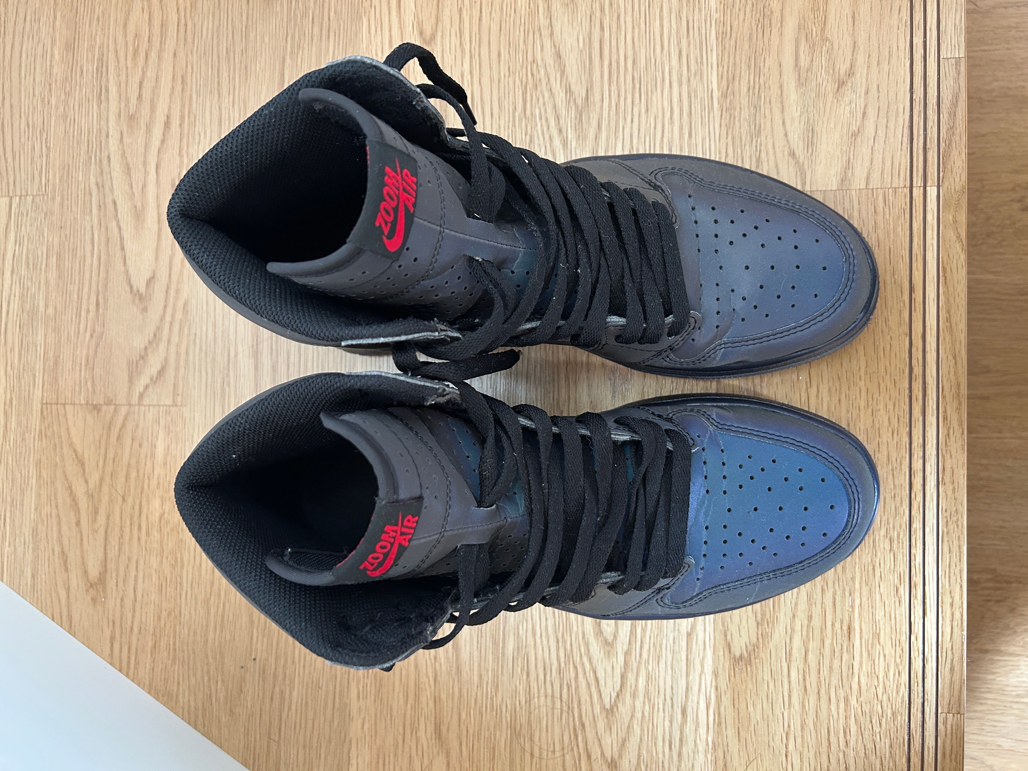 Nike Air Jordan 1 High Zoom Fearless "Multi Color/Varsity Red/Black"