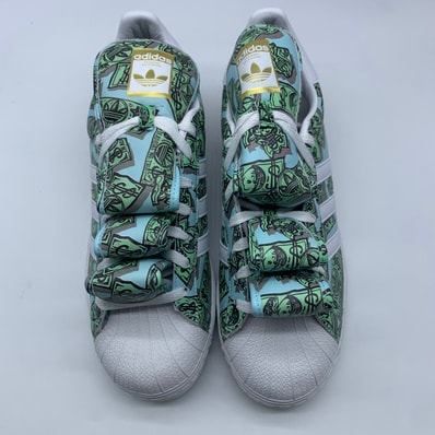 JEREMY SCOTT × adidas Superstar "Money Print"