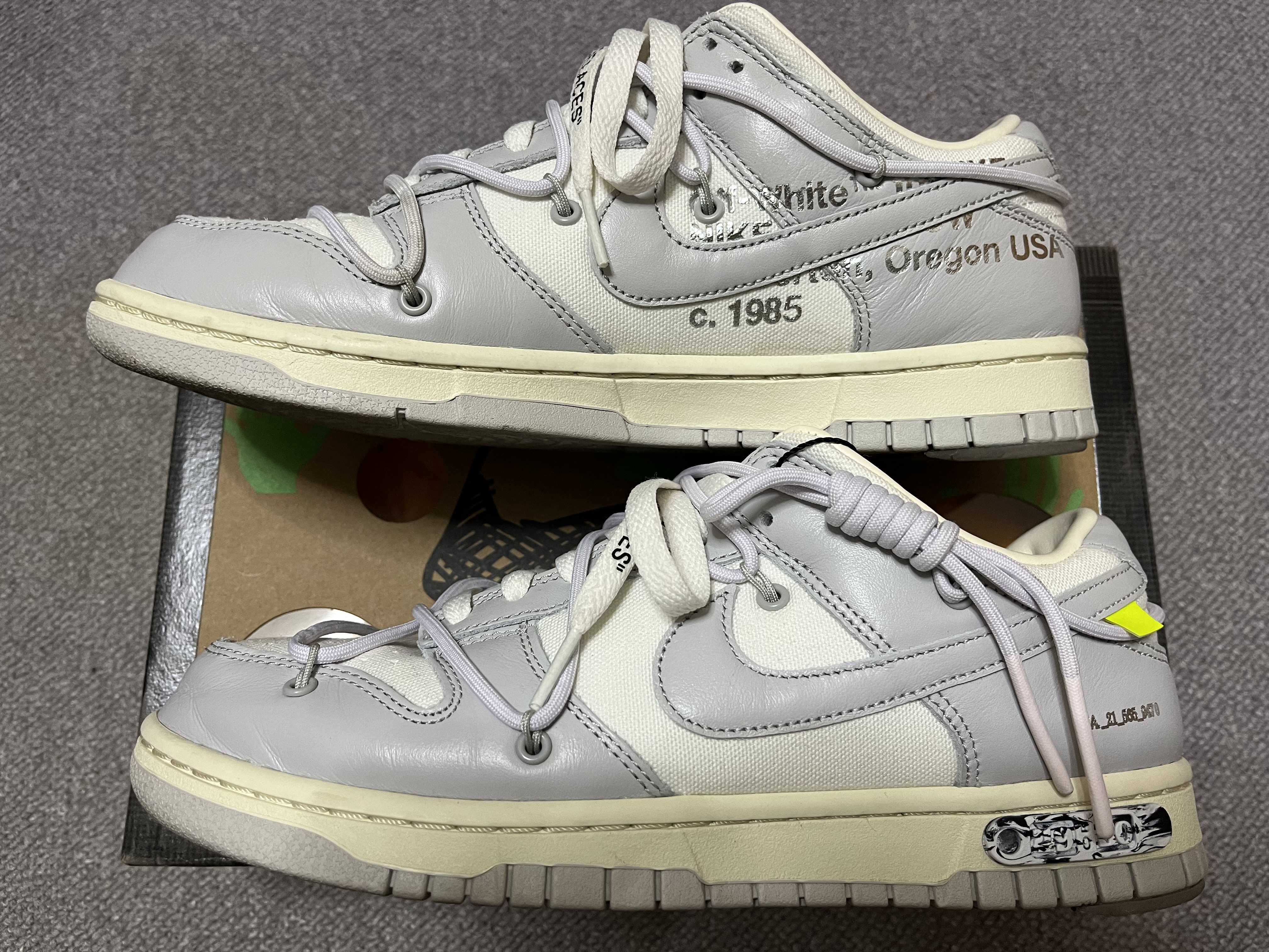 Off-White × Nike Dunk Low 1 of 50 "Lot.49"
