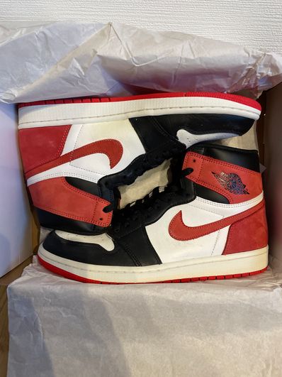 NIKE AIR JORDAN 1 RETRO HIGH "TRACK RED"