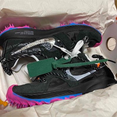 Off-White × Nike Women's Zoom Terra Kiger 5 "Black"