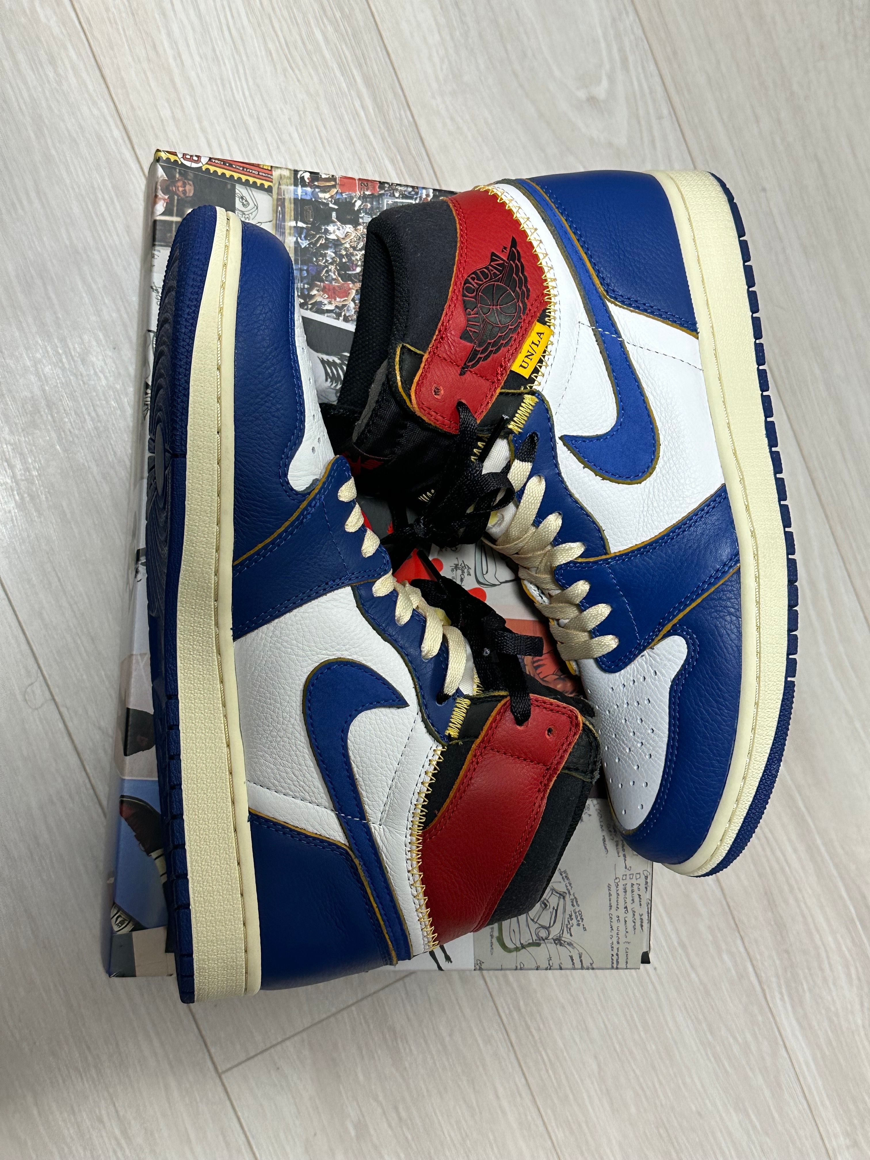 Union × Nike Air Jordan 1 Retro High OG NRG "Storm Blue/Varsity Red"