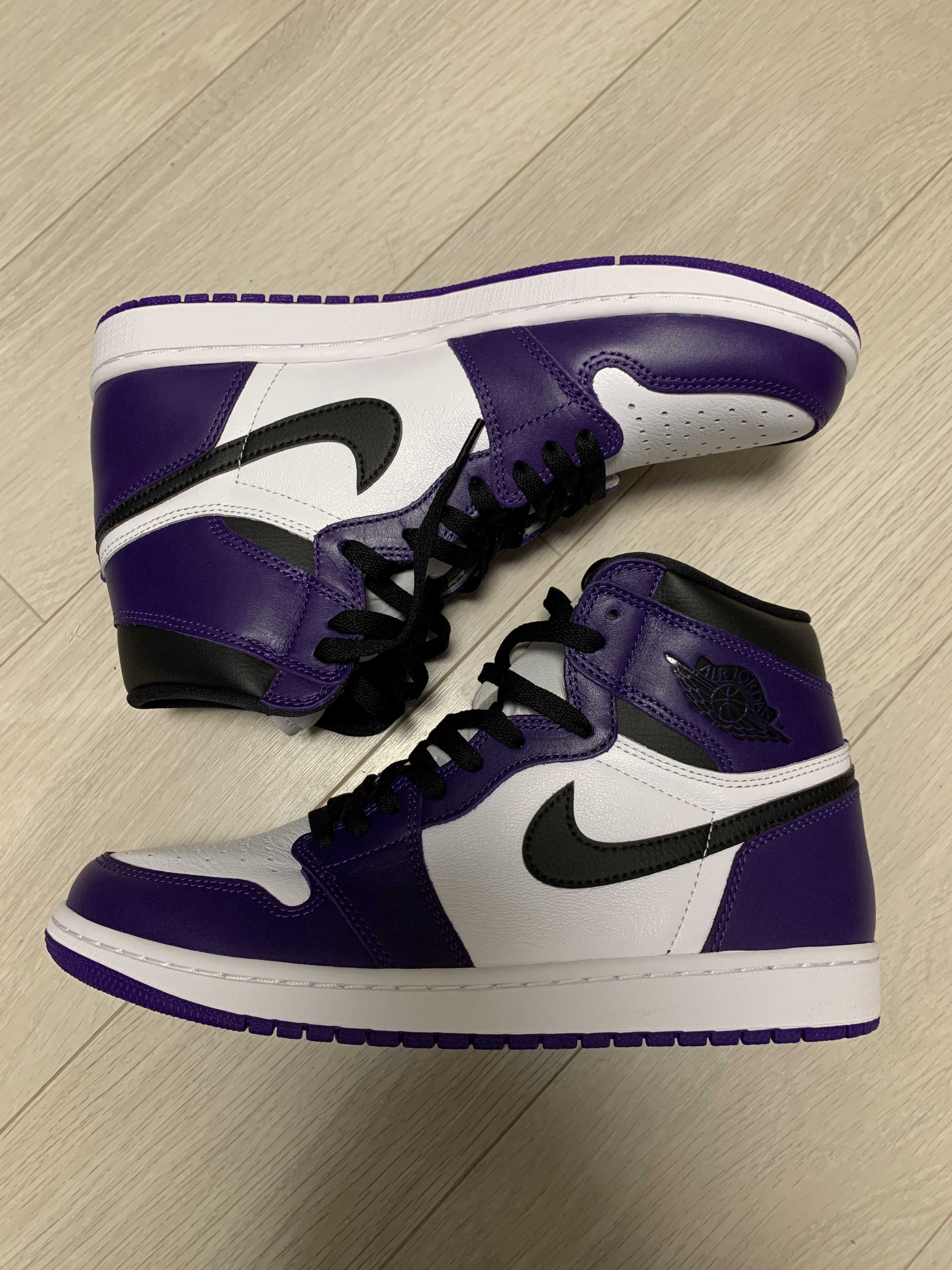 Nike Air Jordan 1 Retro High OG "Court Purple White/Black" (2020)