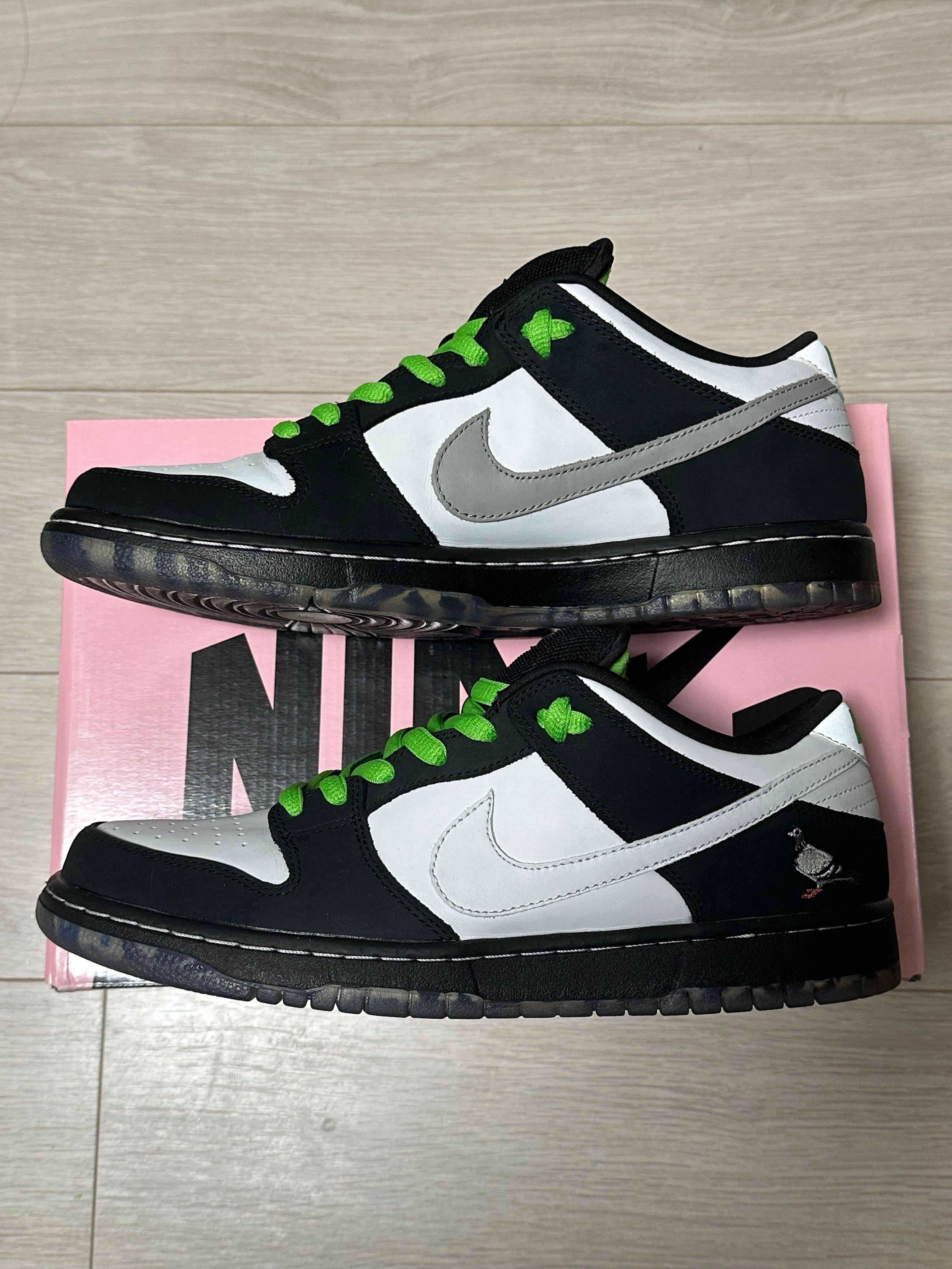 STAPLE × Nike SB Dunk Low "Pigeon Black/White"