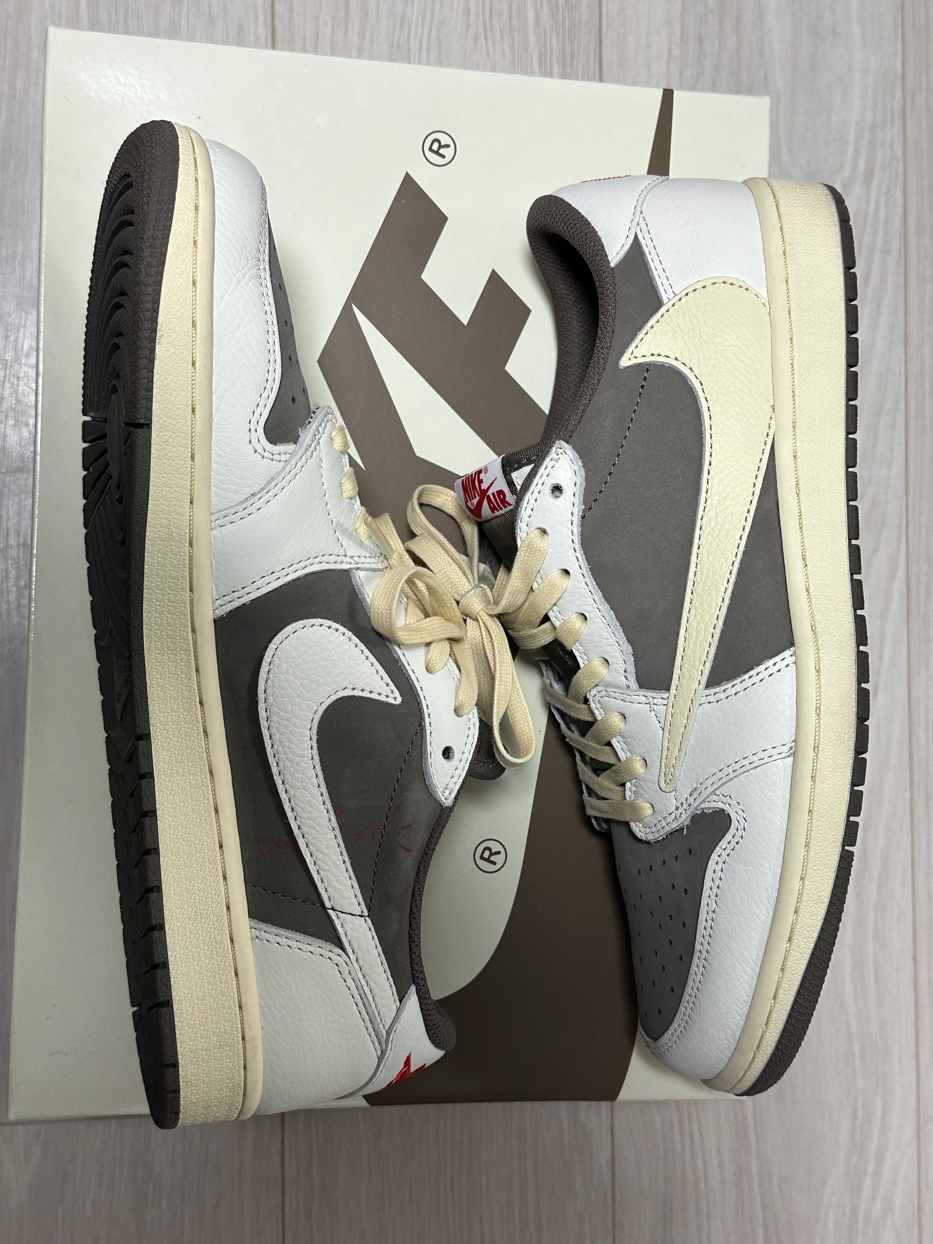 Travis Scott × Nike Air Jordan 1 Low OG SP "Reverse Mocha/Sail and Ridgerock"