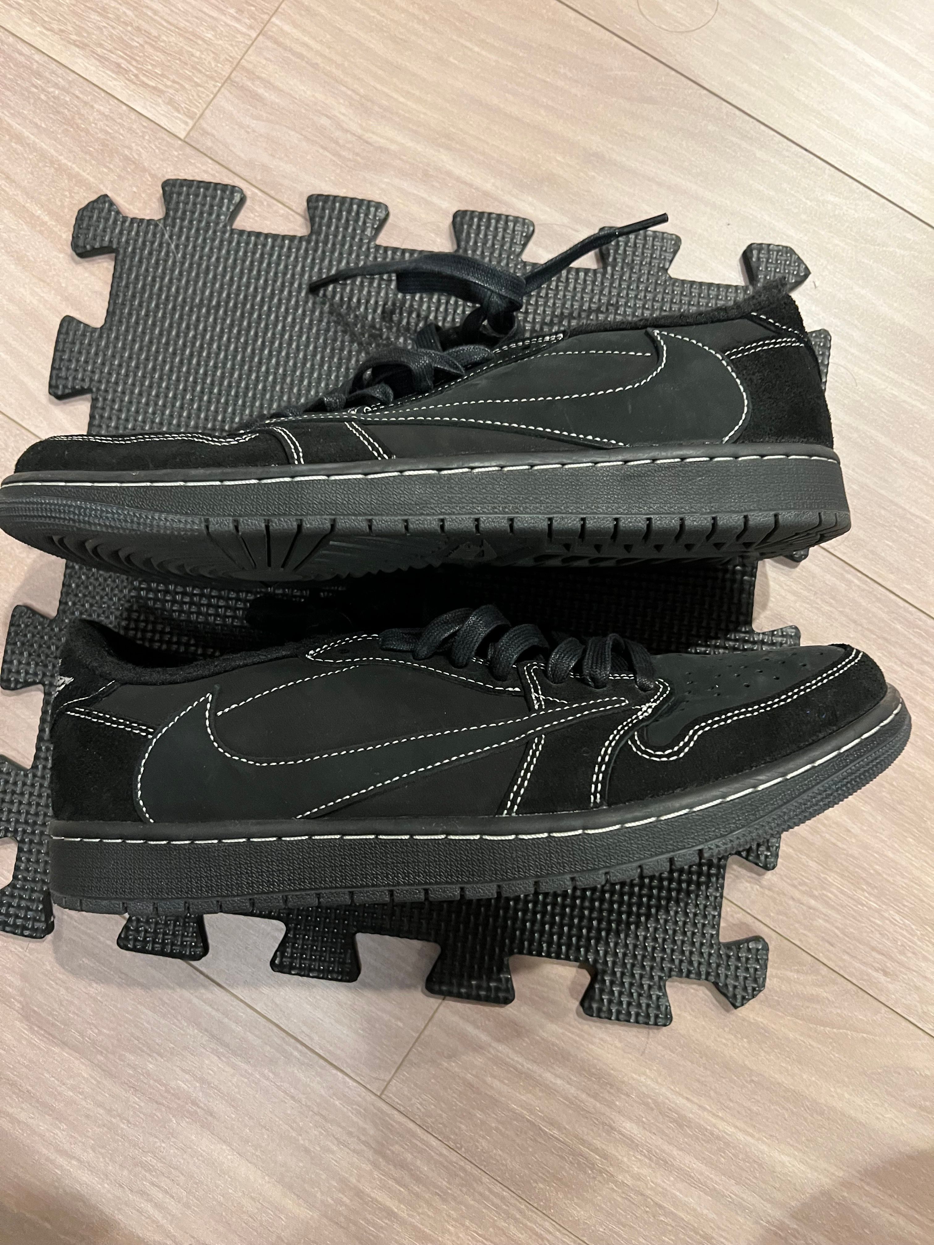 Travis Scott × Nike Air Jordan 1 Low OG SP "Black Phantom"