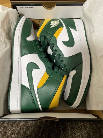 Nike Air Jordan 1 Mid "Seattle Supersonics"