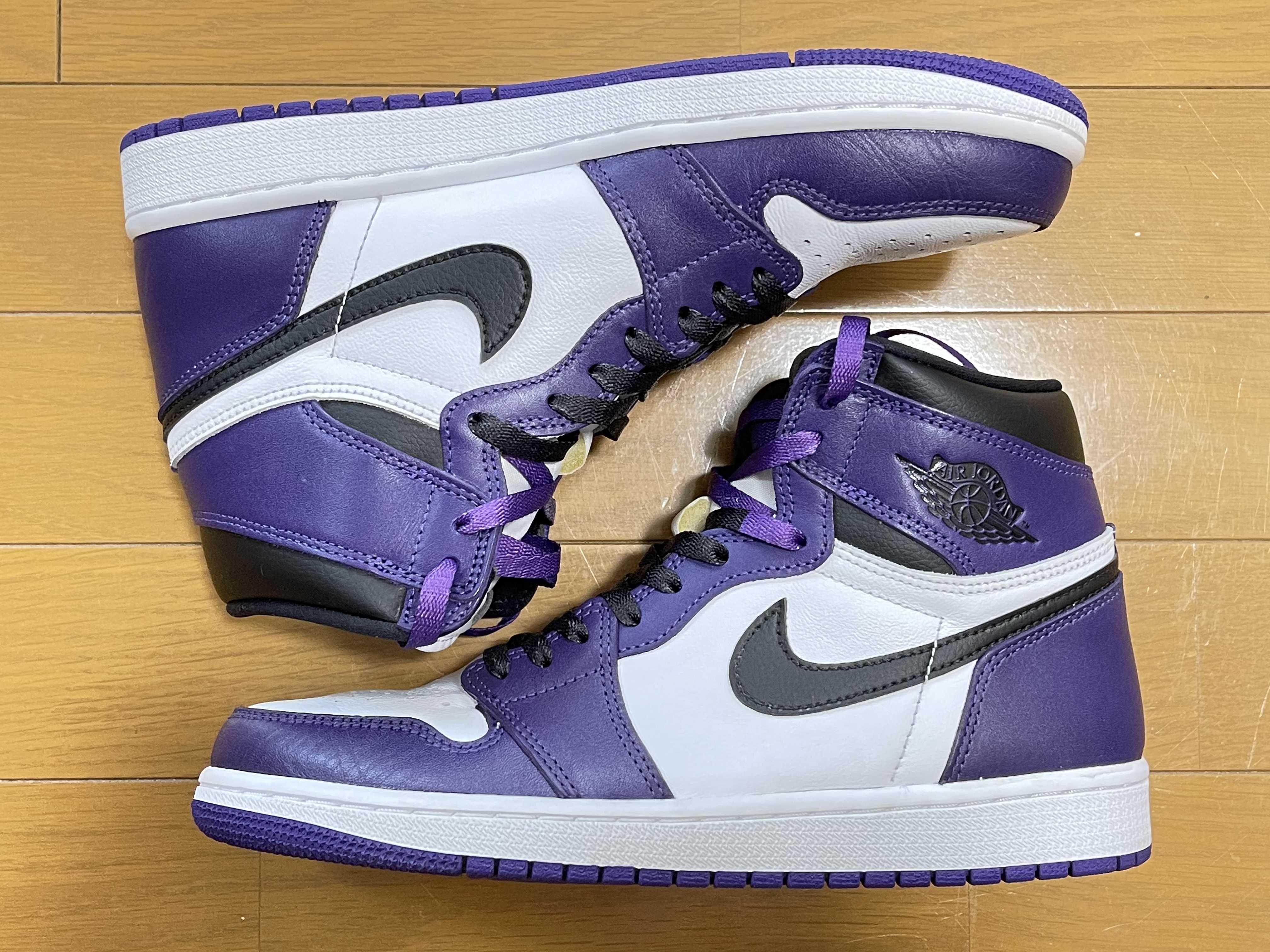 Nike Air Jordan 1 Retro High OG "Court Purple White/Black" (2020)