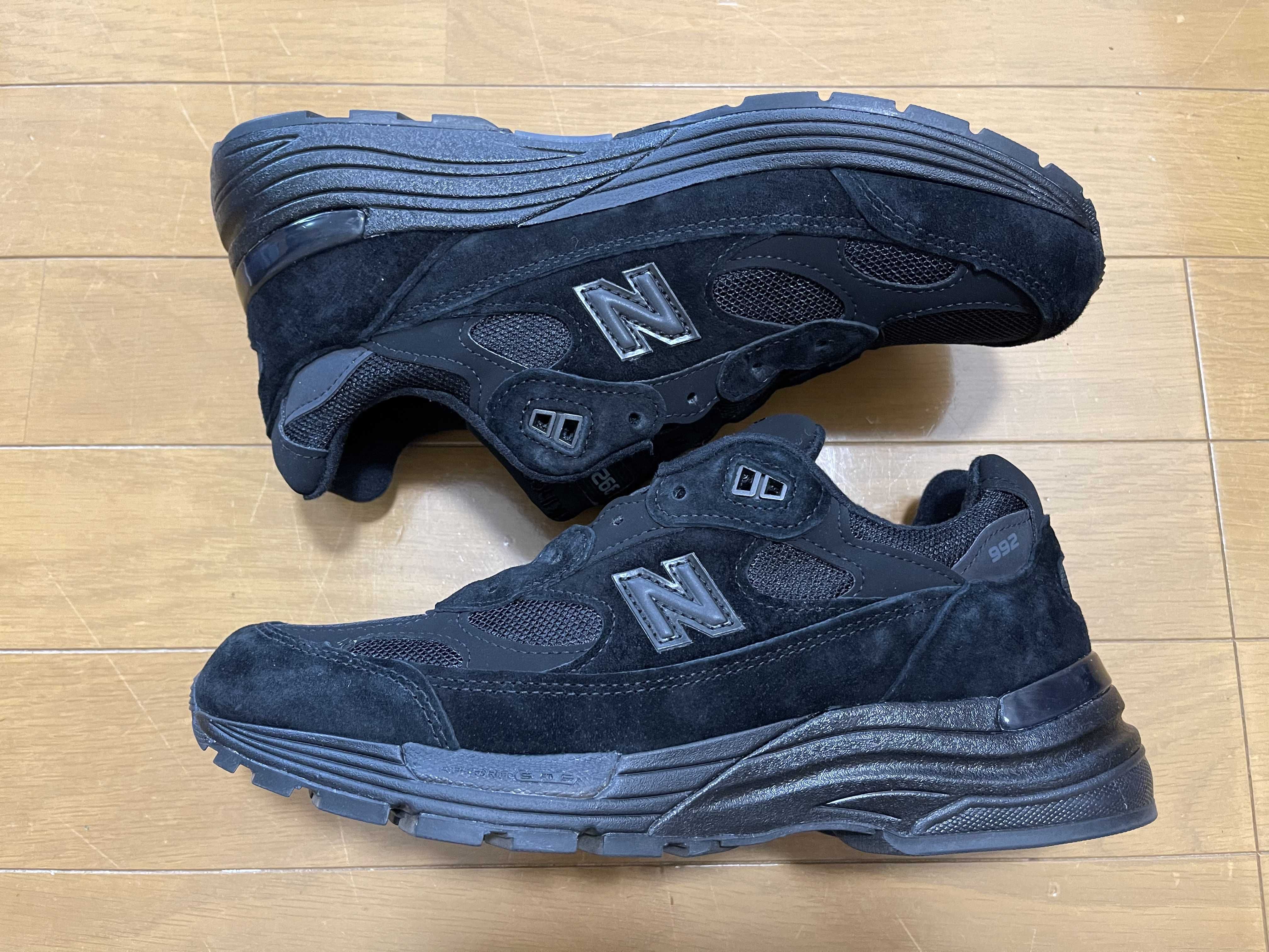 New Balance 992 "Triple Black"