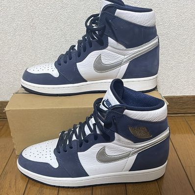Nike Air Jordan 1 High OG CO.JP "White/Midnight Navy" (2020)(ブリーフケースなし)