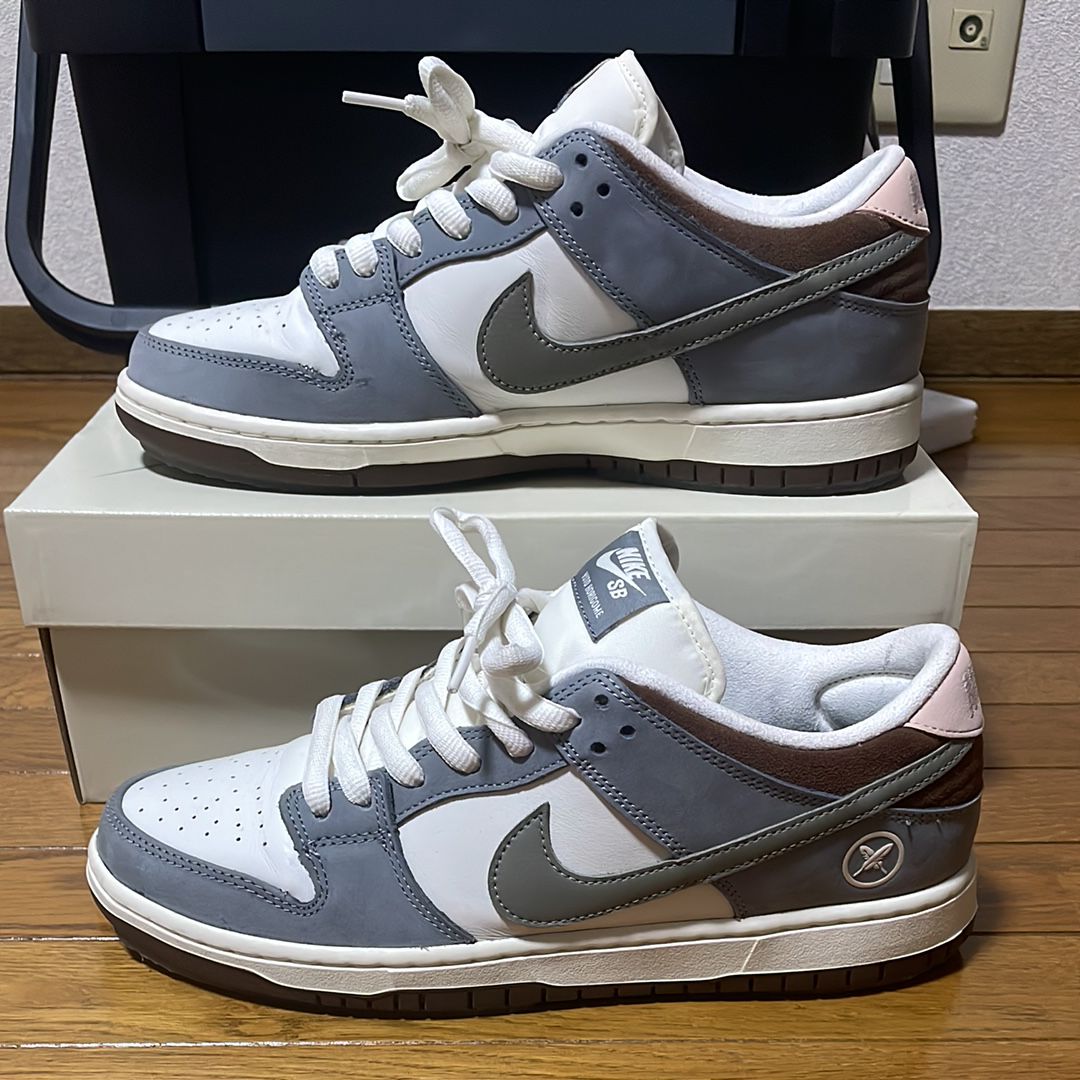 堀米 雄斗(Yuto Horigome) × Nike SB Dunk Low Pro QS "Wolf Grey"