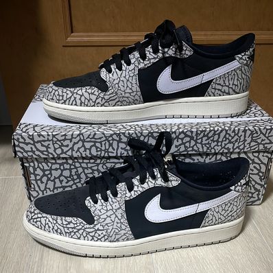 Nike Air Jordan 1 Retro Low OG "Black Cement"