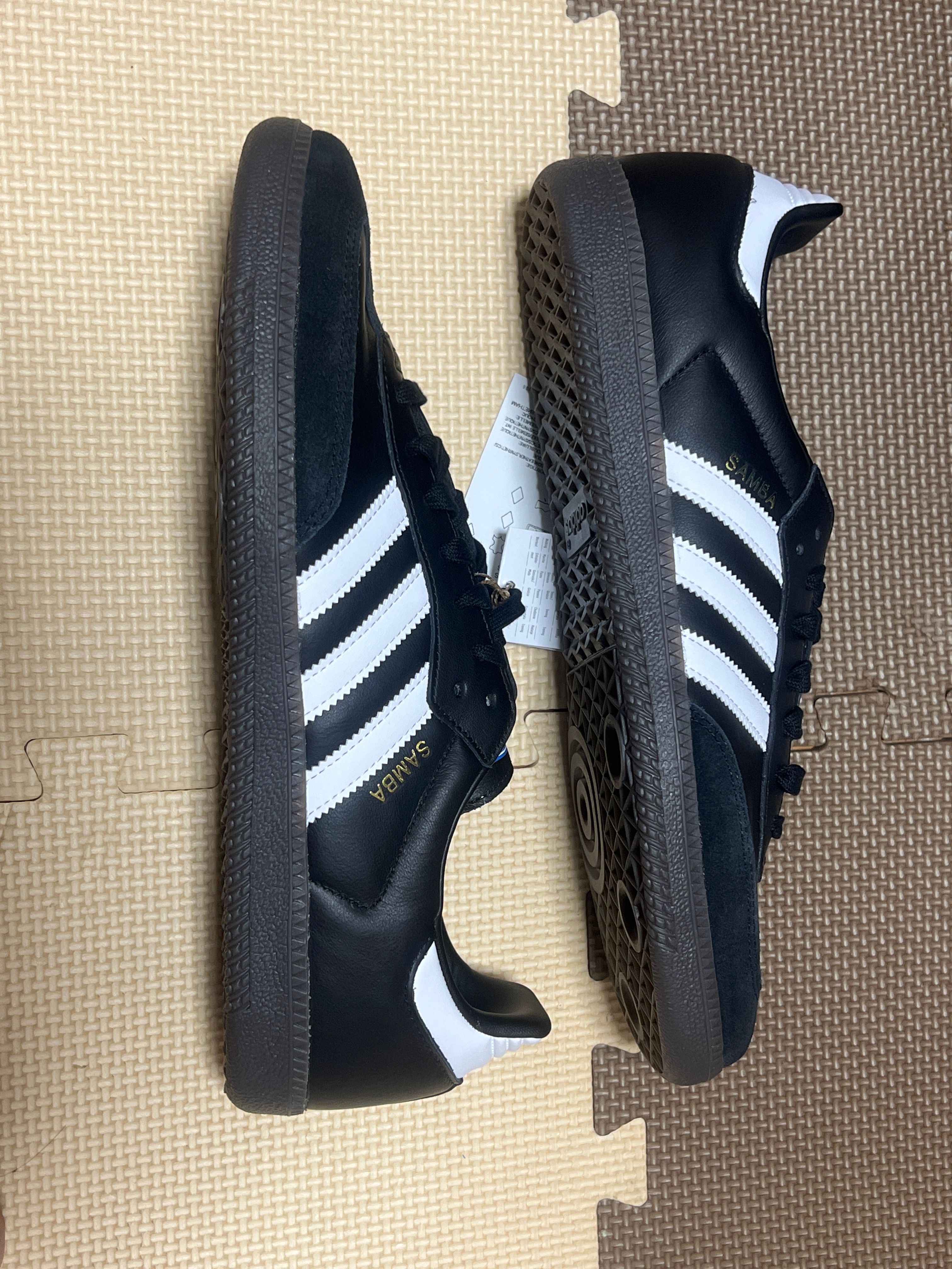 adidas Samba OG "Core Black/Cloud White/Gum"