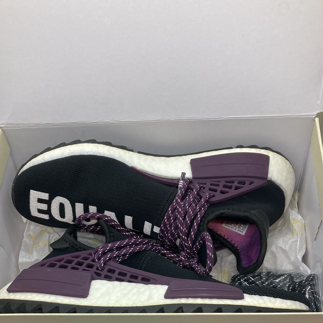 Pharrell Williams × adidas HUMAN RACE NMD HOLI FESTIVAL "CORE BLACK"