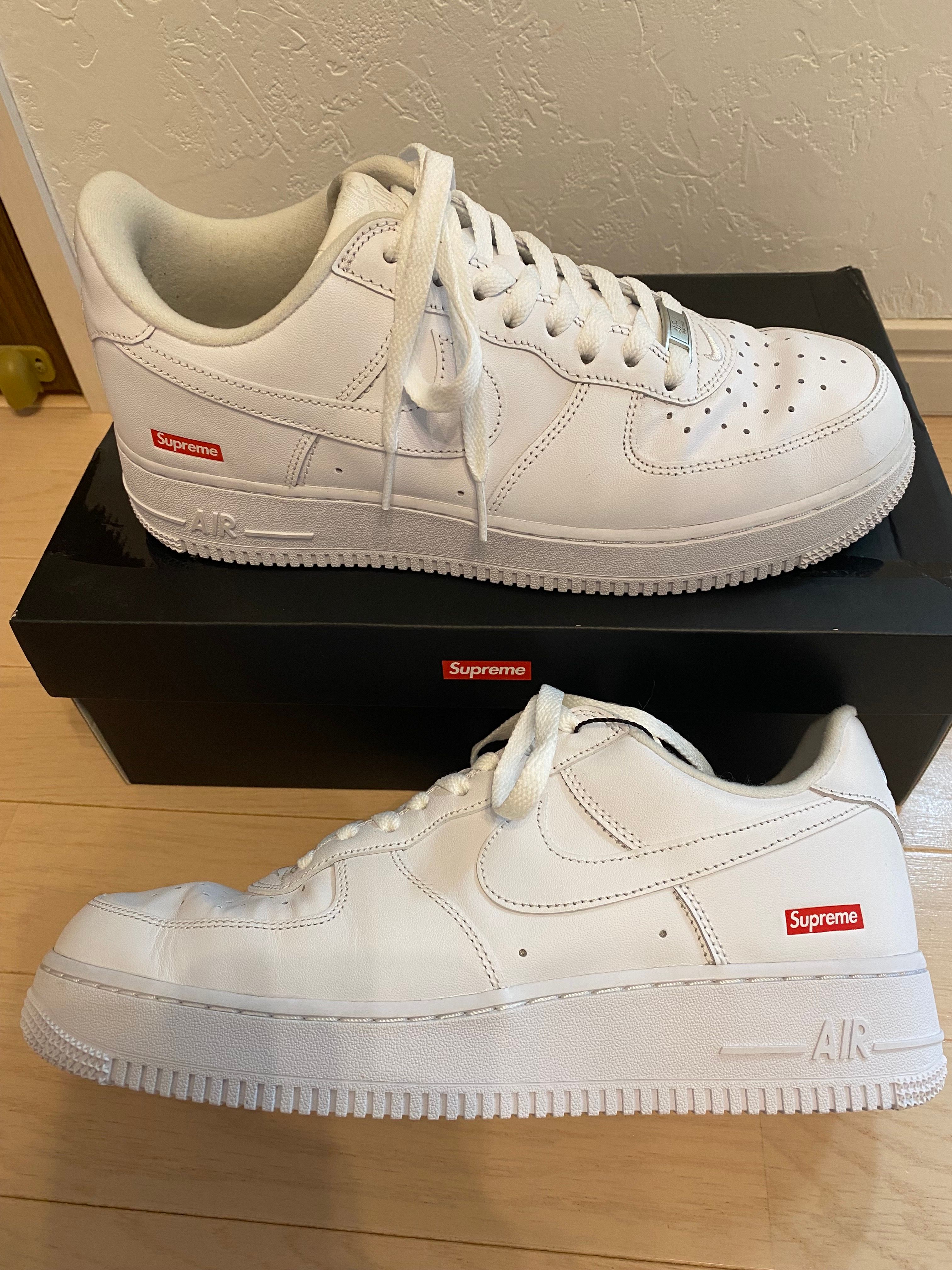 Supreme × Nike Air Force 1 Low "White"