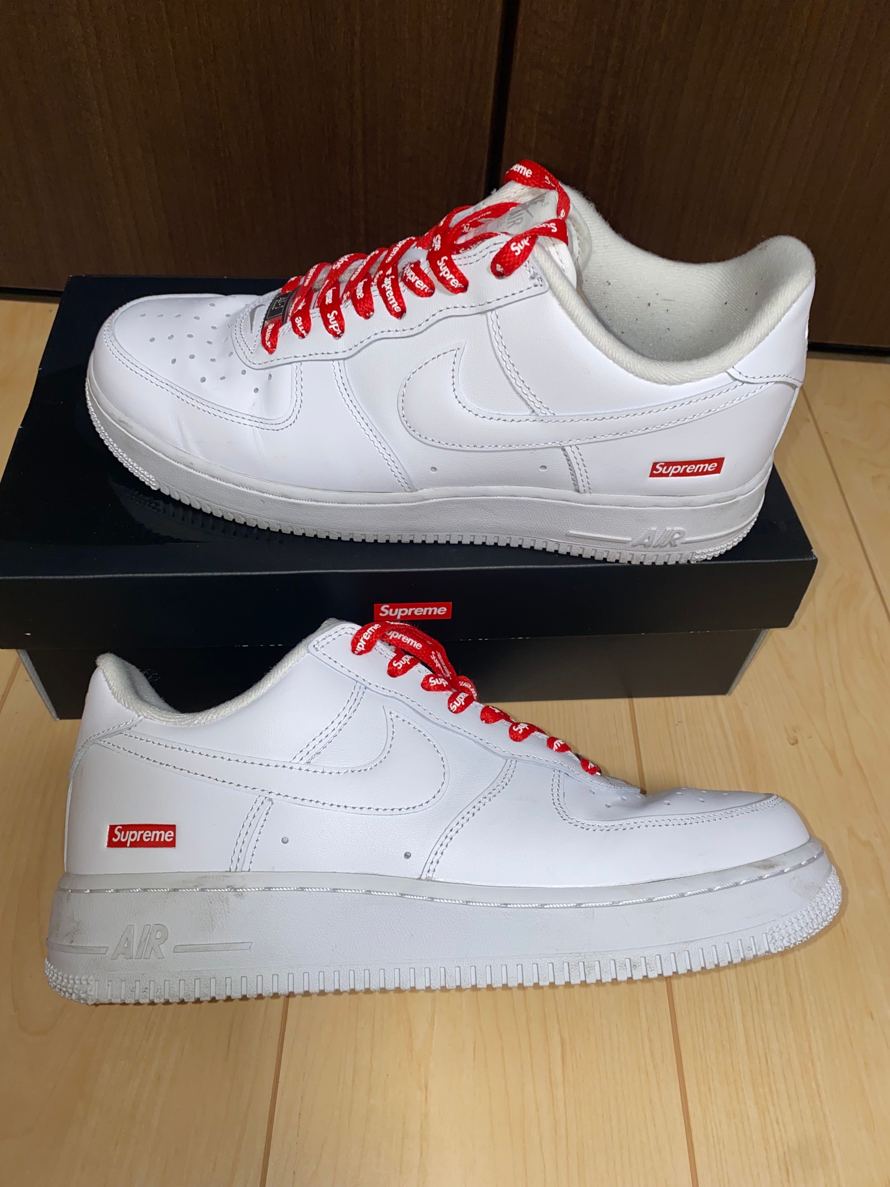 Supreme × Nike Air Force 1 Low "White"