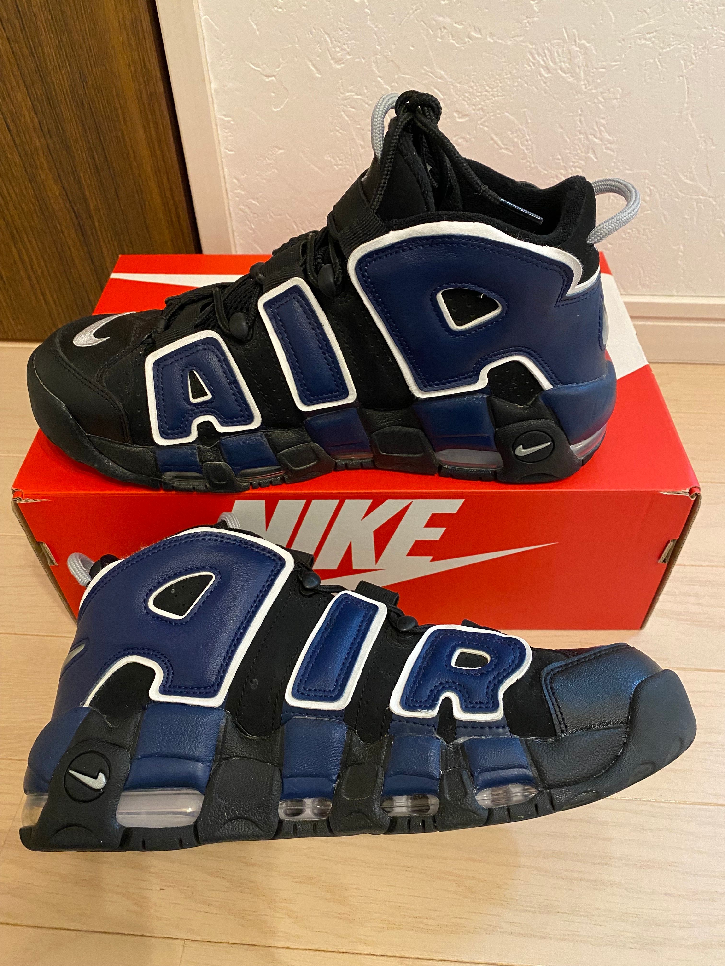Nike Air More Uptempo '96 "Black and University Red"