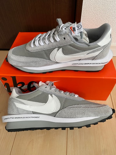 Fragment × sacai × Nike LD Waffle "Light Smoke Grey"