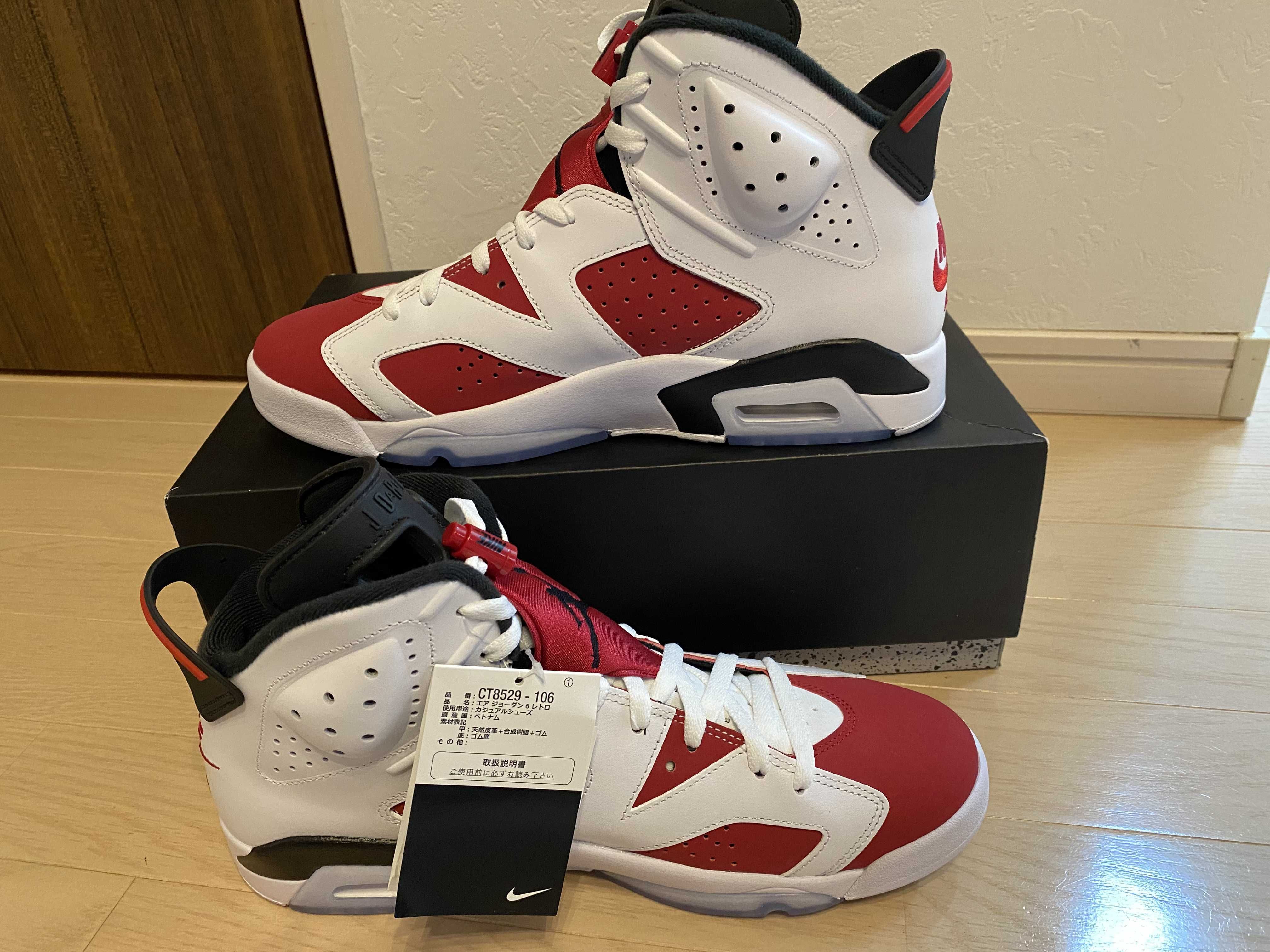 Nike Air Jordan 6 "Carmine" (2021)