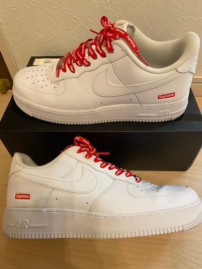 Supreme × Nike Air Force 1 Low "White"