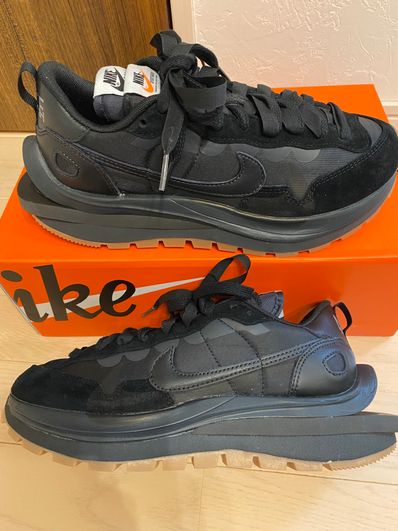 sacai × Nike VaporWaffle "Black Gum"