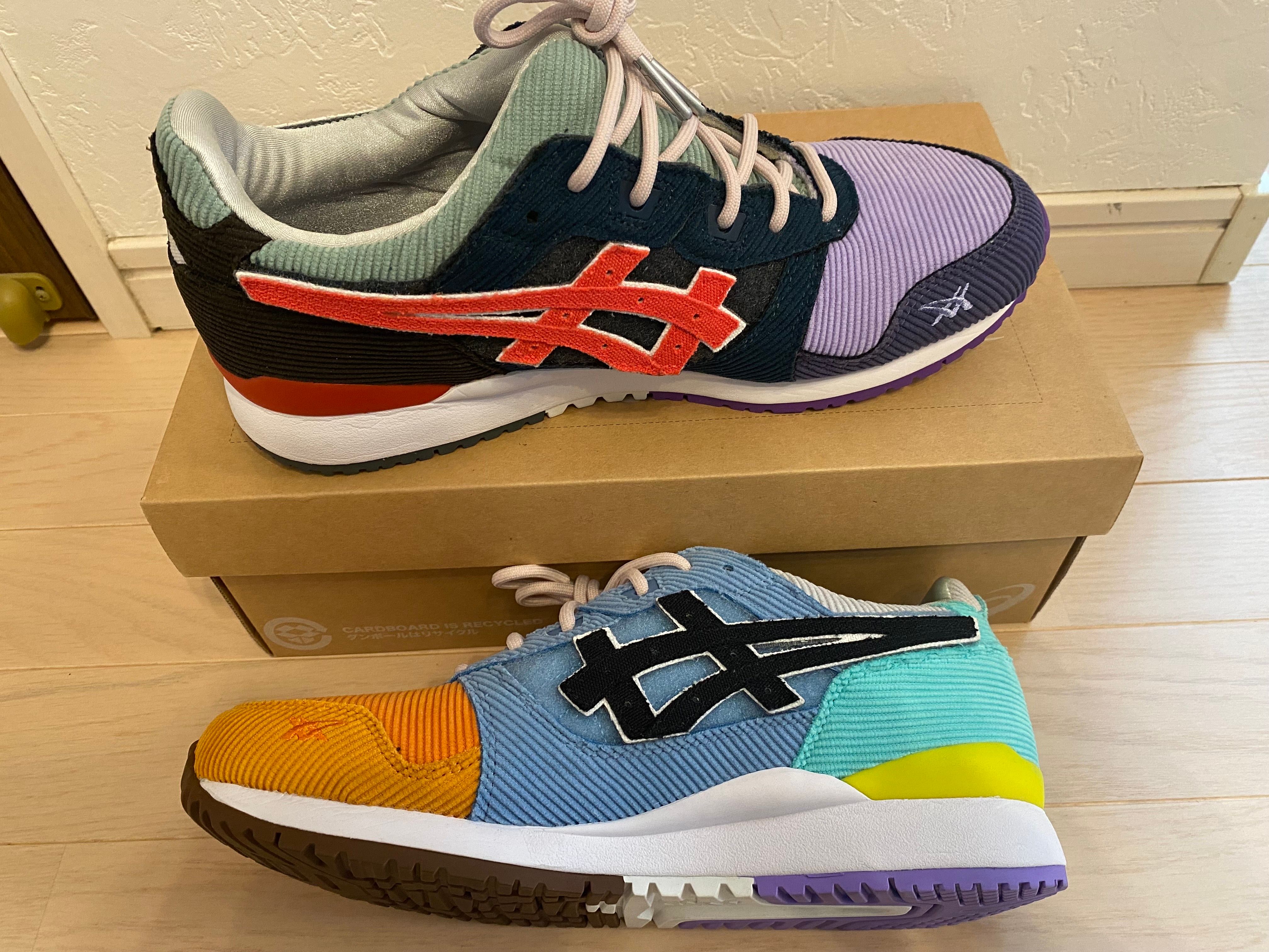 Sean Wotherspoon × atmos × Asics Gel-Lyte 3 OG "Multi" (with White Stripe)