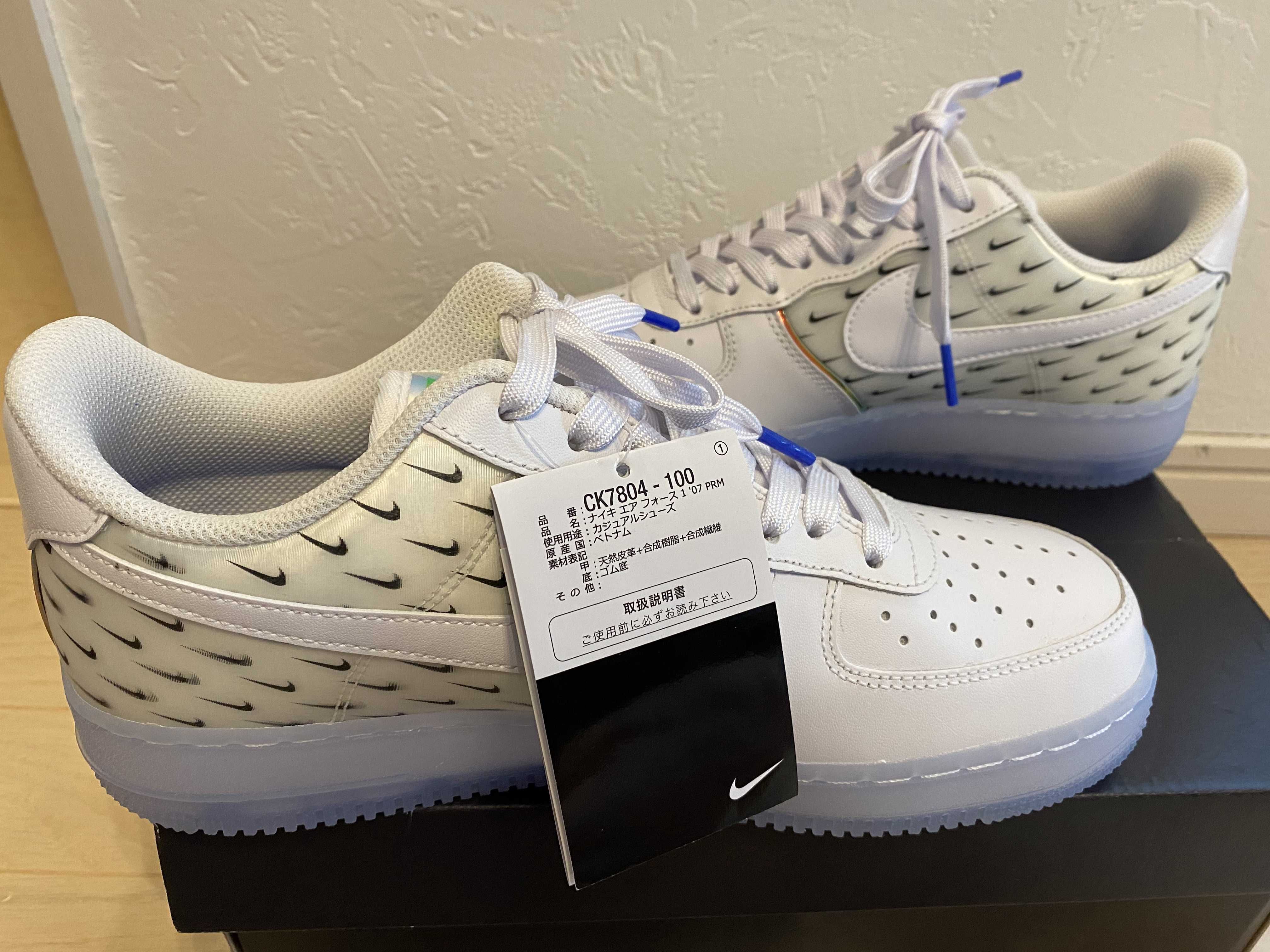 Nike Air Force 1 Low ’07 PRM "White/White"