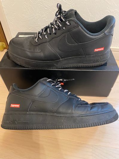 Supreme × Nike Air Force 1 Low "Black"