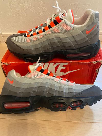 Nike Air Max 95 OG "White/Solar Red"