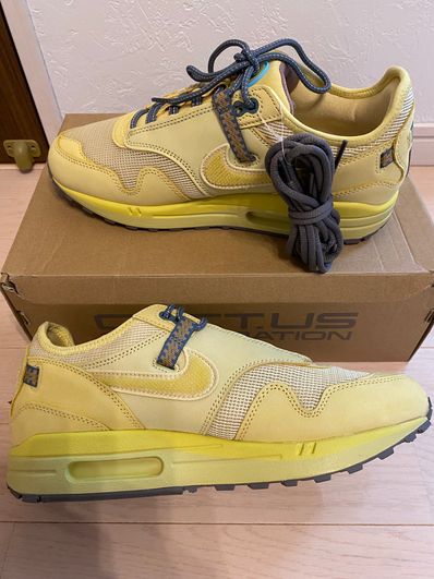 Travis Scott × Nike Air Max 1 "CACT.US Gold"